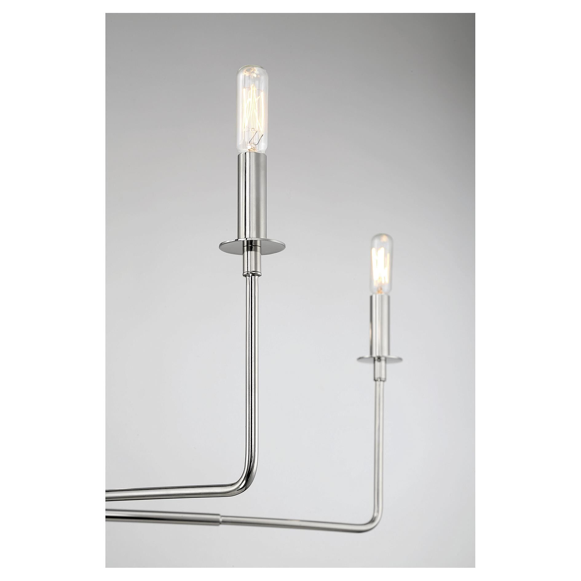 Salerno 42 Inch 6 Light Chandelier Capitol Lighting