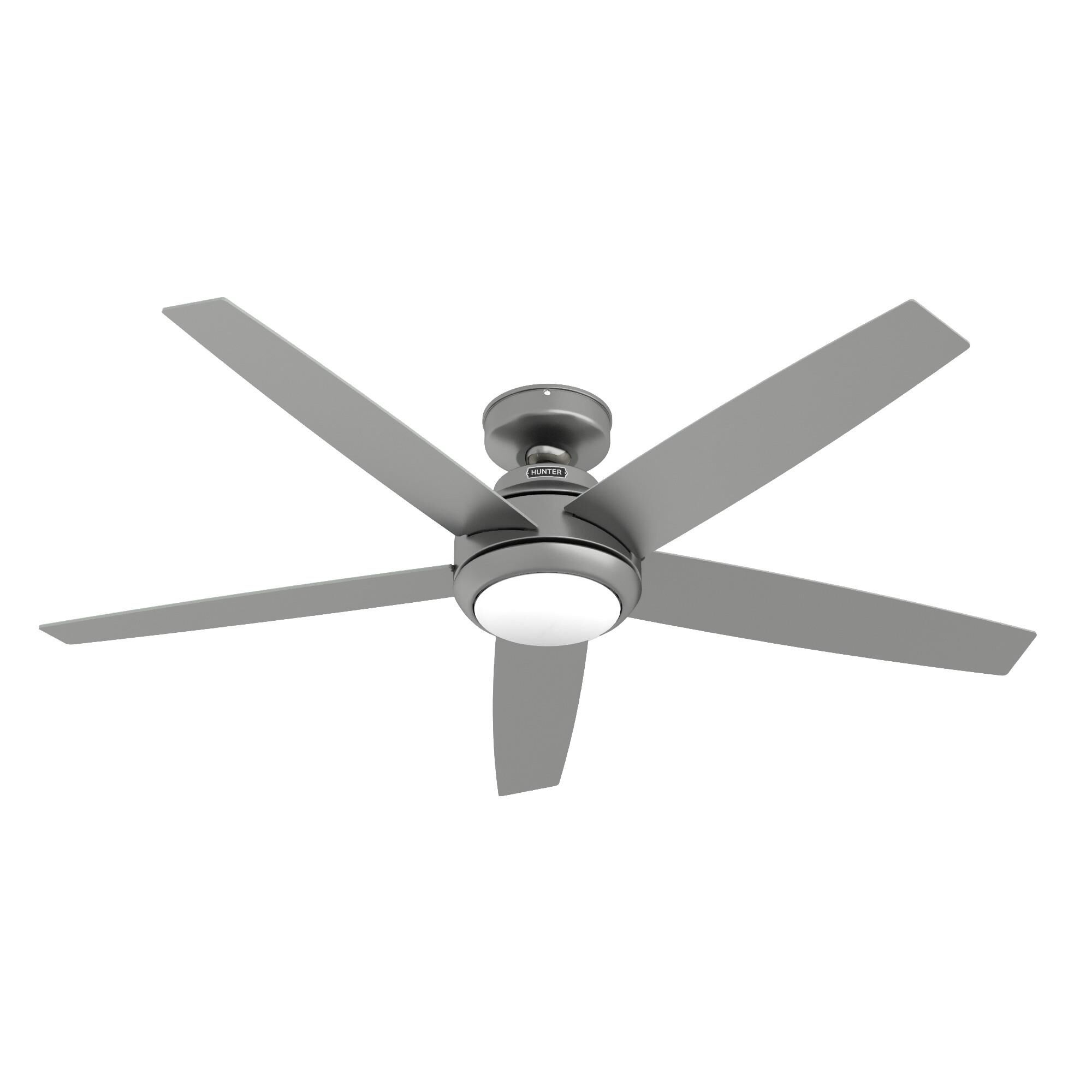 Zayden 52 Inch Ceiling Fan with Light Kit by Hunter Fan
