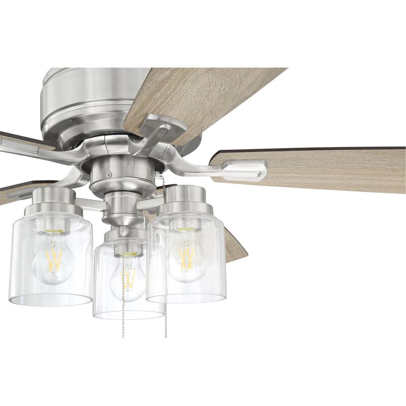Kate 52 Inch Ceiling Fan with Light Kit by Craftmade