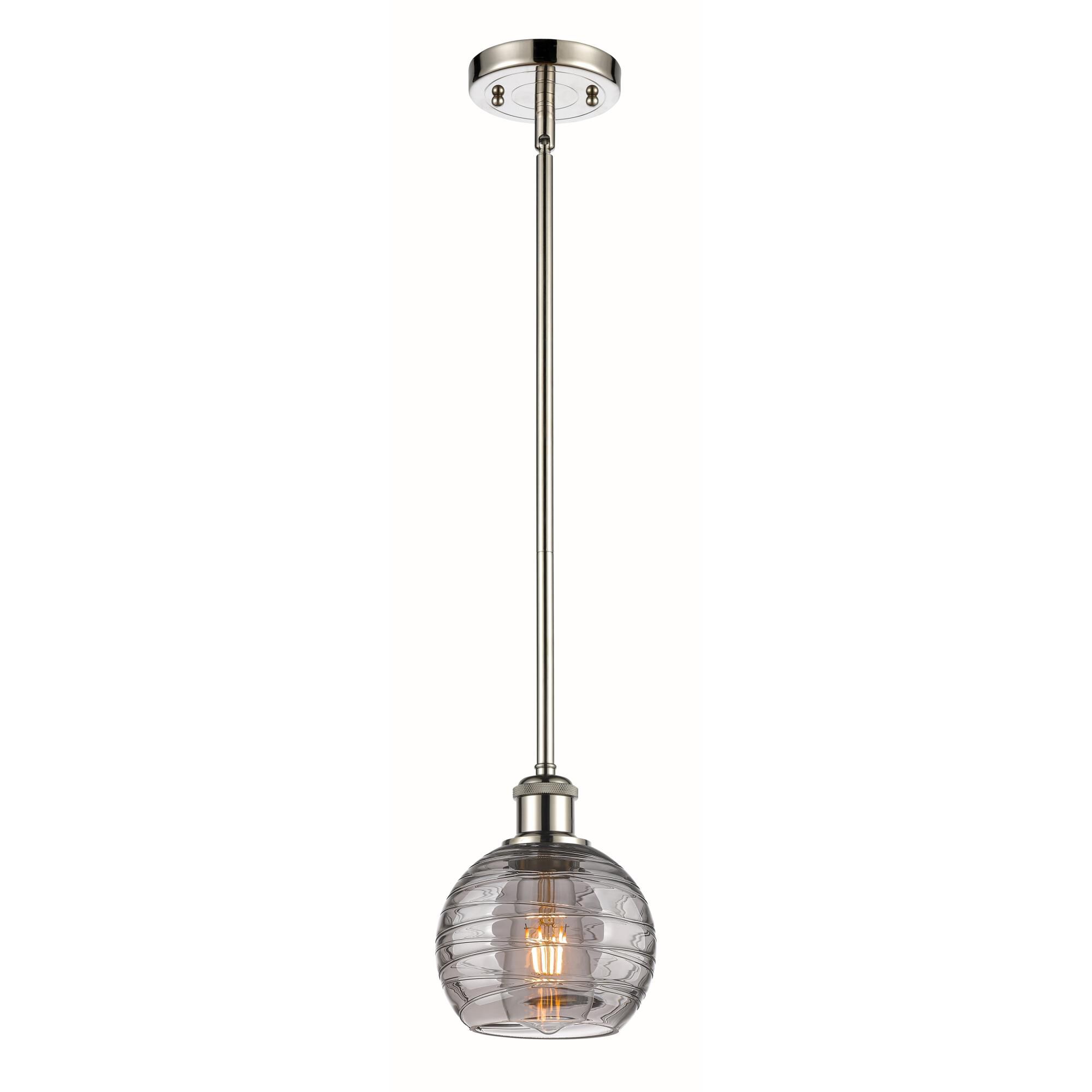 Bruno Marashlian Athens Deco Swirl 6 Inch Mini Pendant by Innovations Lighting