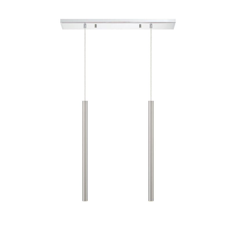 Forest 30 Inch 2 Light LED Linear Suspension Light by Z-Lite