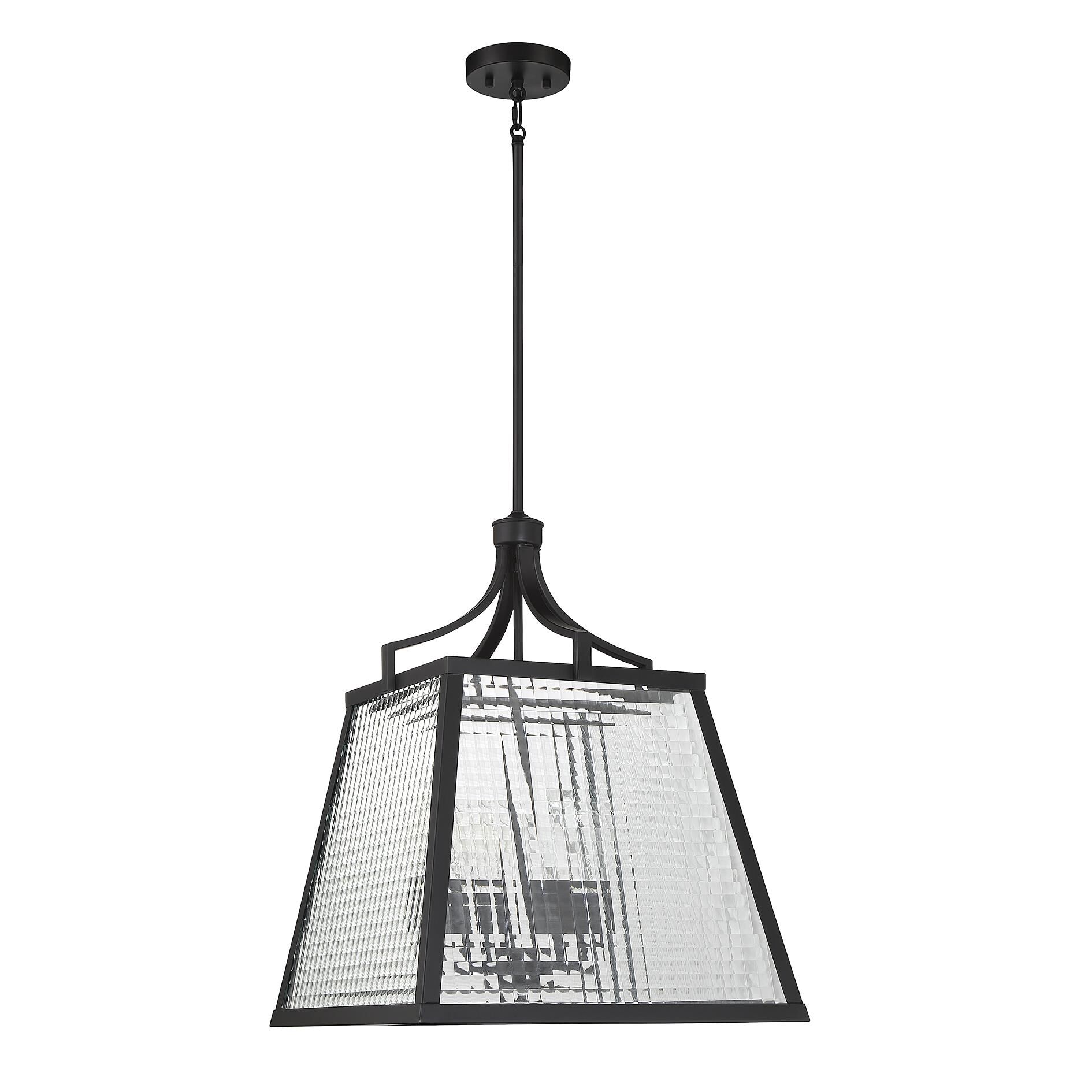 Lighting One Elias 18 Inch Large Pendant by Savoy House - Clearance