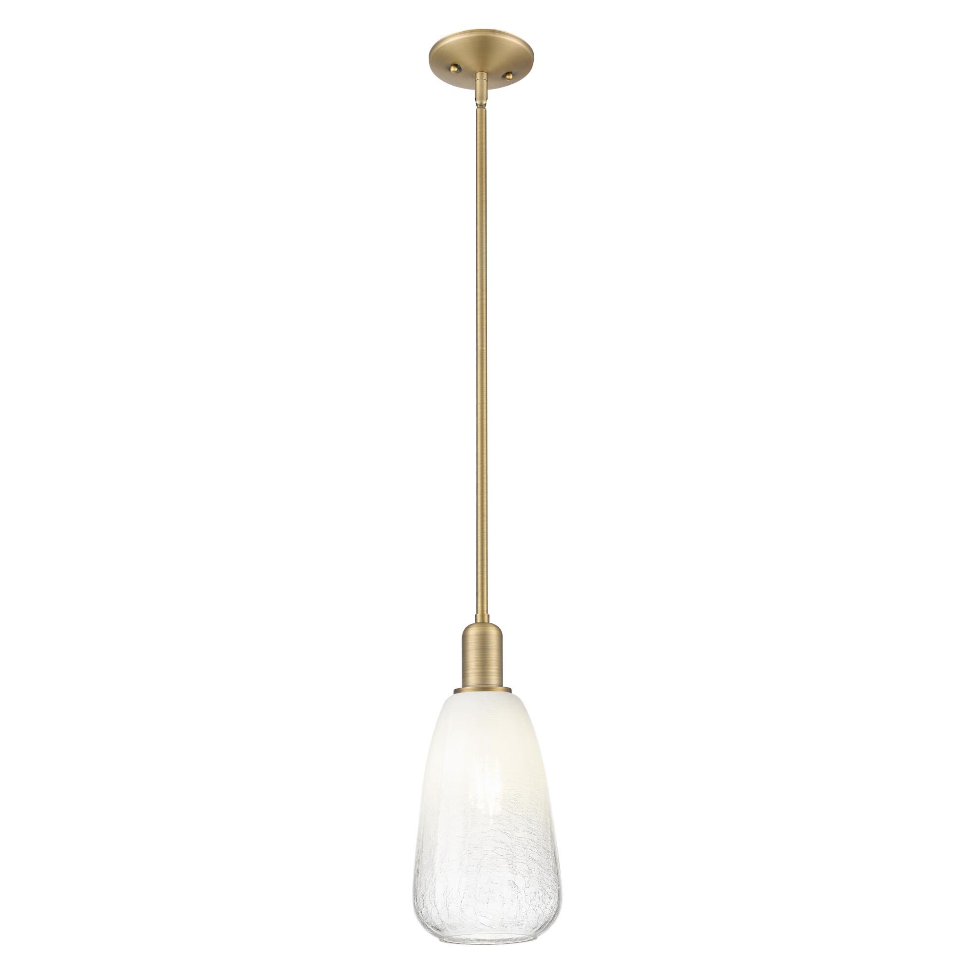 Bruno Marashlian Brookhaven Almond 6 Inch Mini Pendant by Innovations Lighting