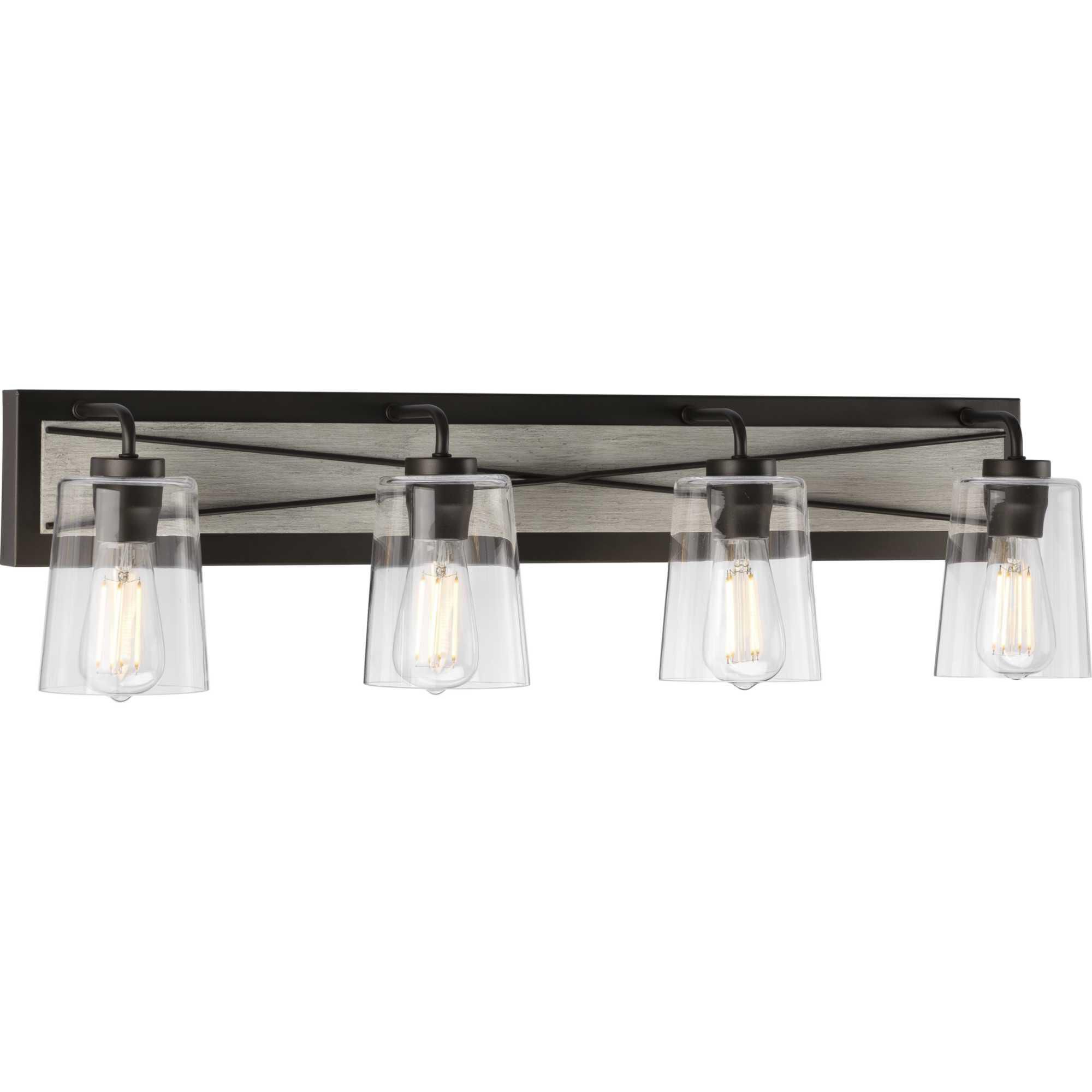 Briarwood 34 Inch 4 Light Bath Vanity Light by Progress Lighting
