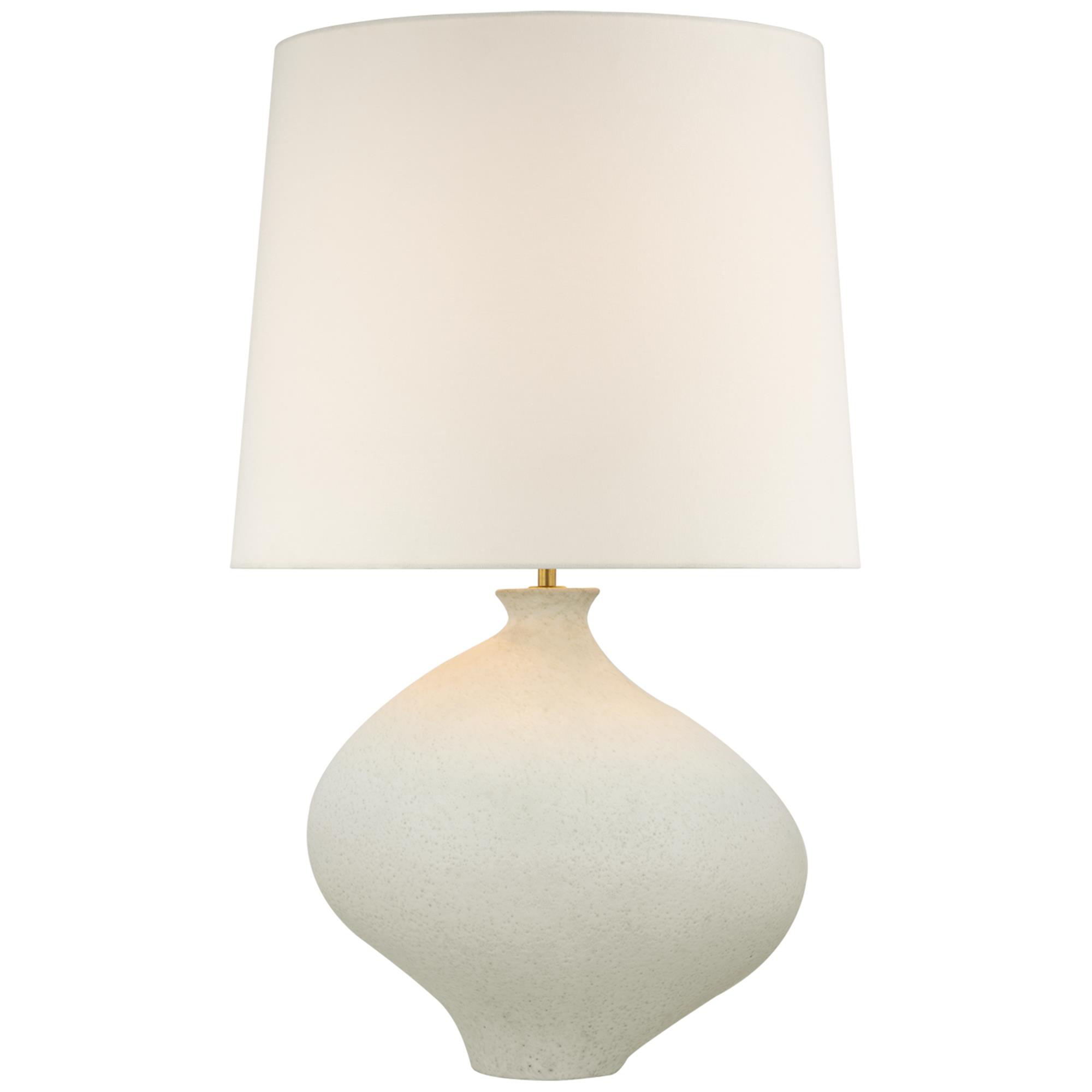 Shown in Marion White finish and Linen shade