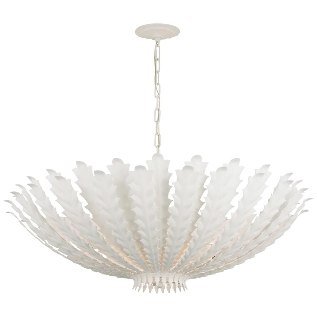Aerin Hampton 36 Inch 6 Light LED Chandelier by Visual Comfort Signature Collection