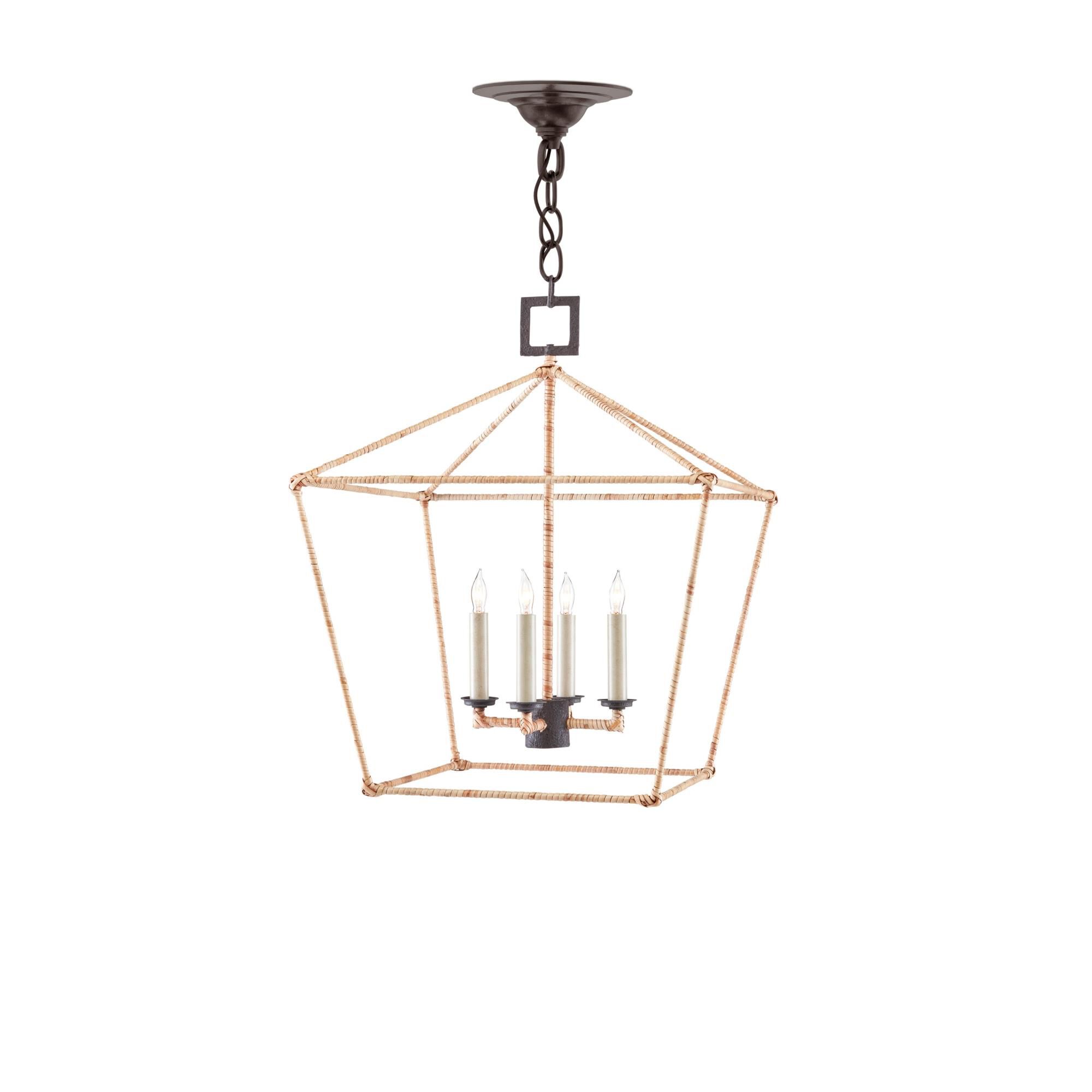 Denison 18 Inch Cage Pendant by Currey and Company