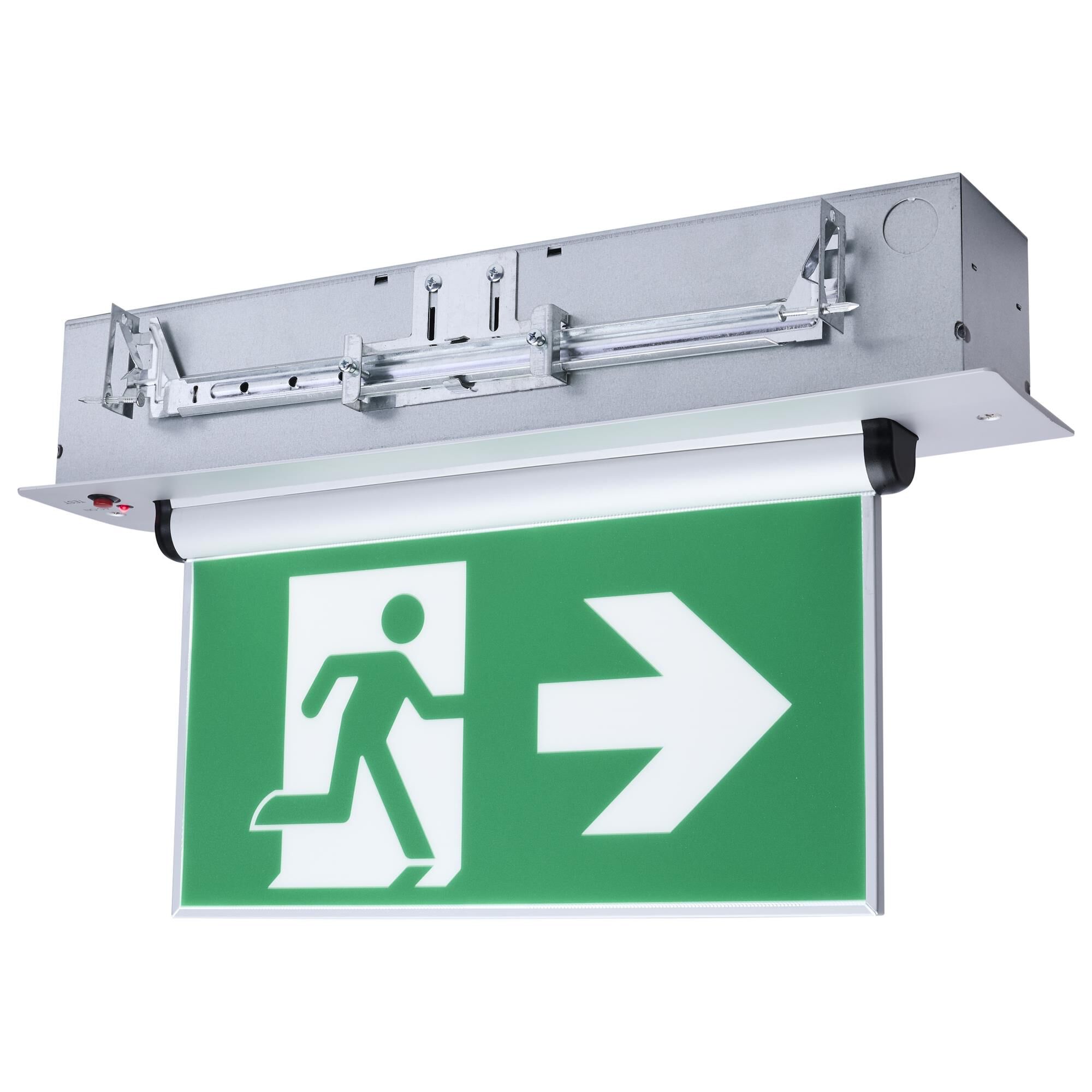 18 Inch Commercial Emergency & Exit Sign Light by Satco