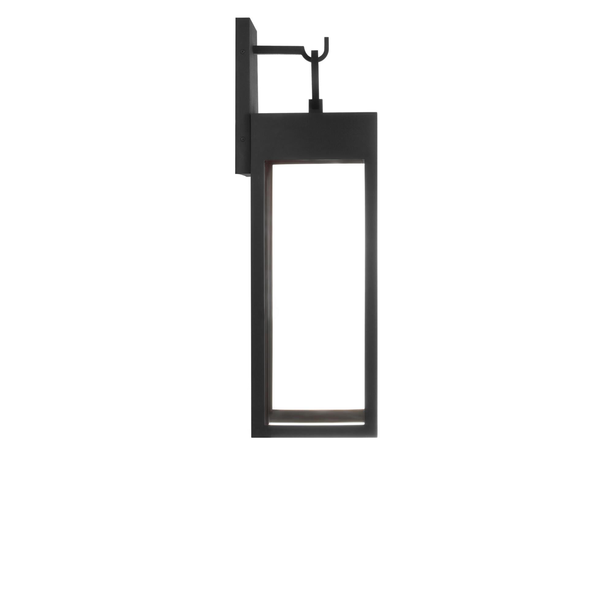 Shown in Textured Black finish and Clear and White Panels glass