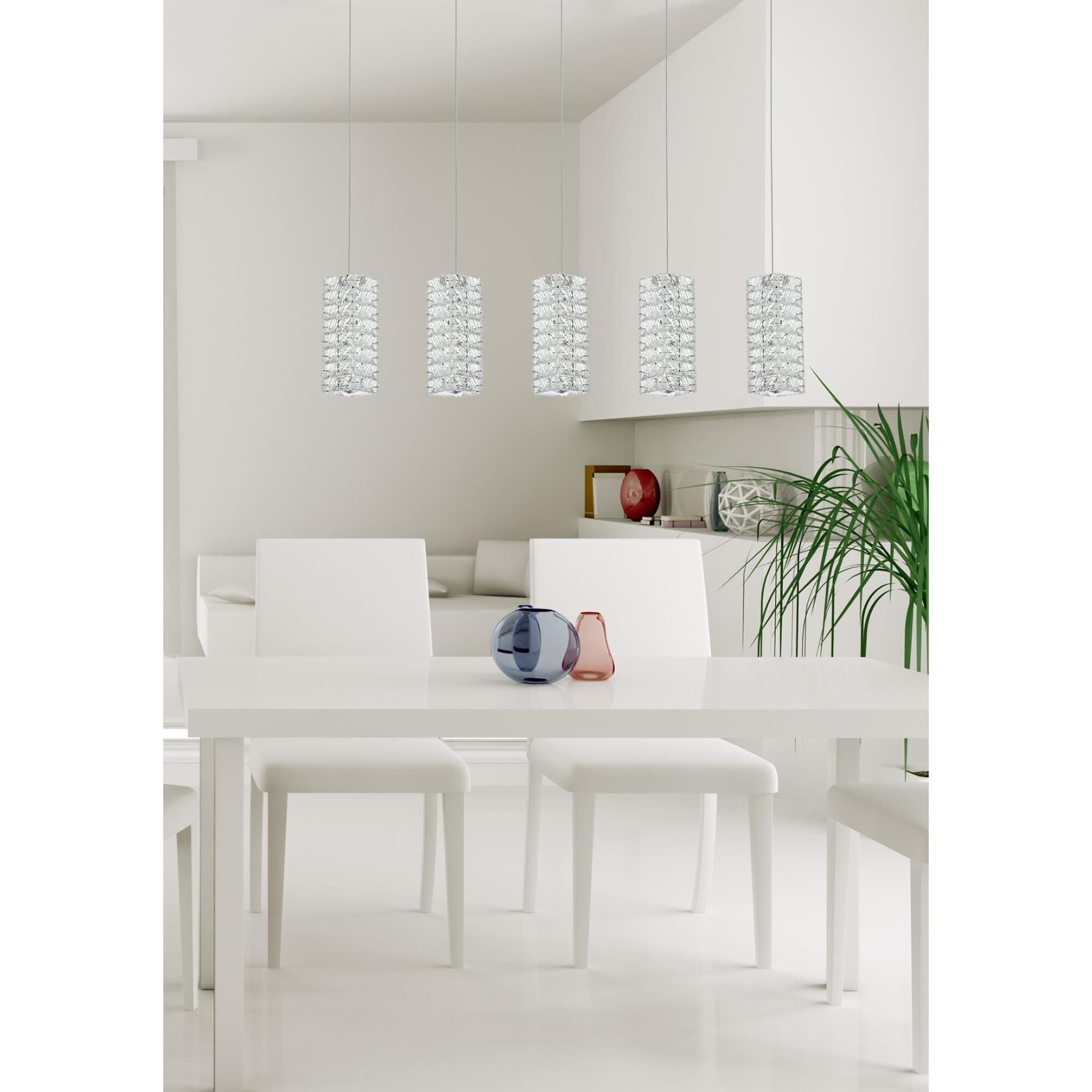 Aston 40 Inch Linear Suspension Light by Elegant Lighting