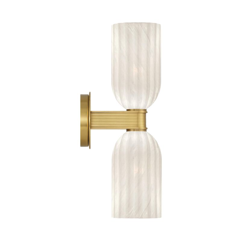 Lotus 17 Inch Wall Sconce by Crystorama