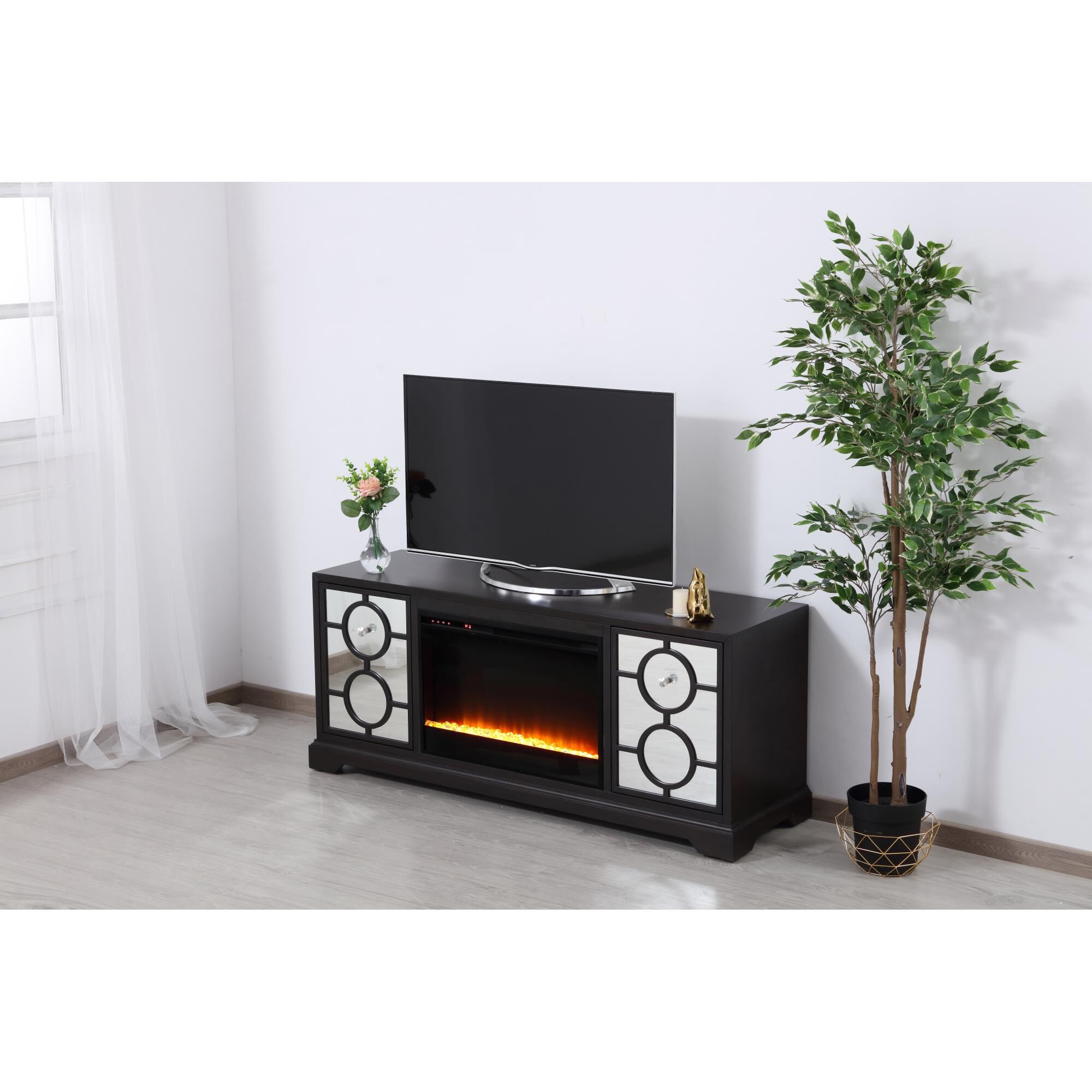 Modern TV Stand by Elegant Decor