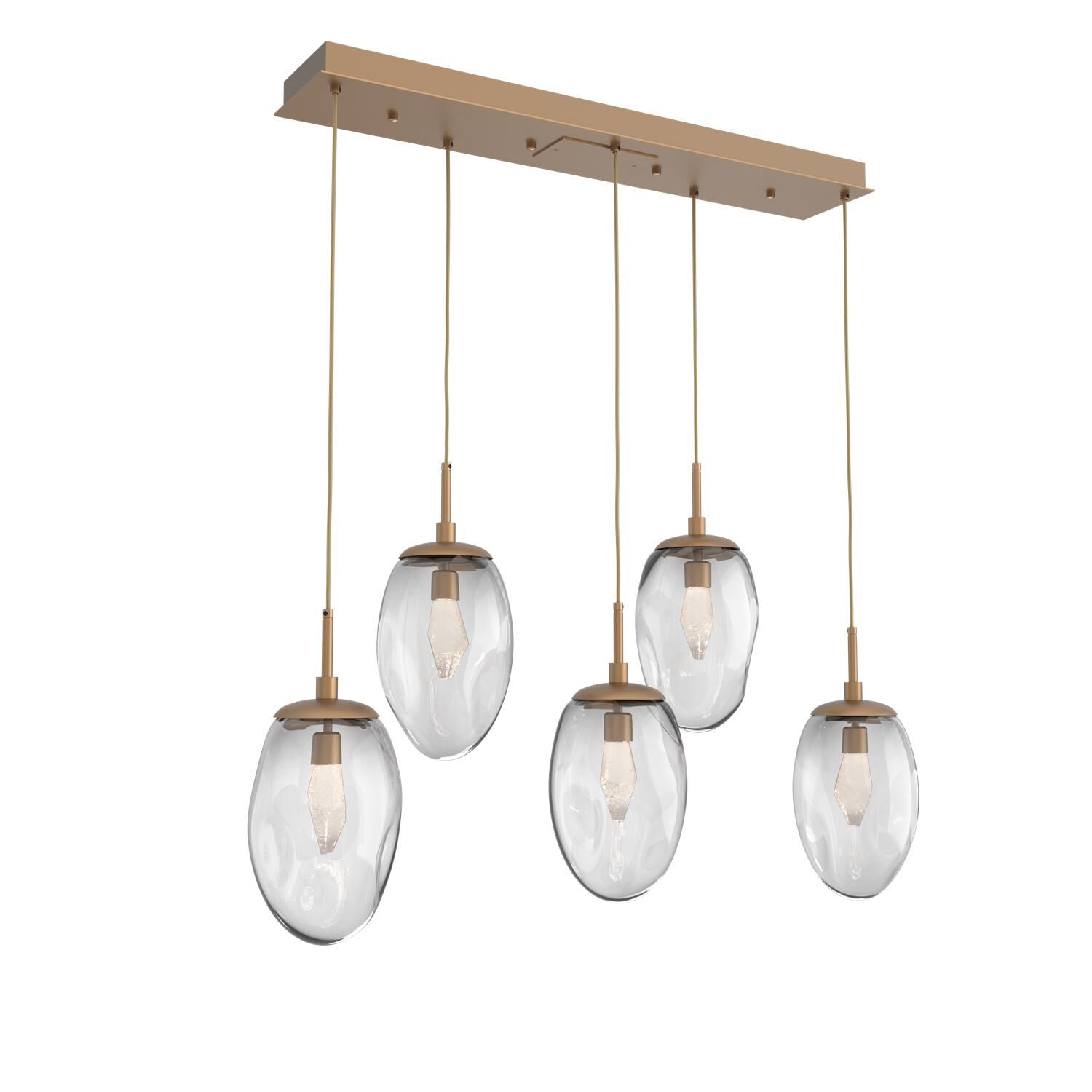 Meteo 42 Inch 5 Light LED Multi Light Pendant by Hammerton Studio