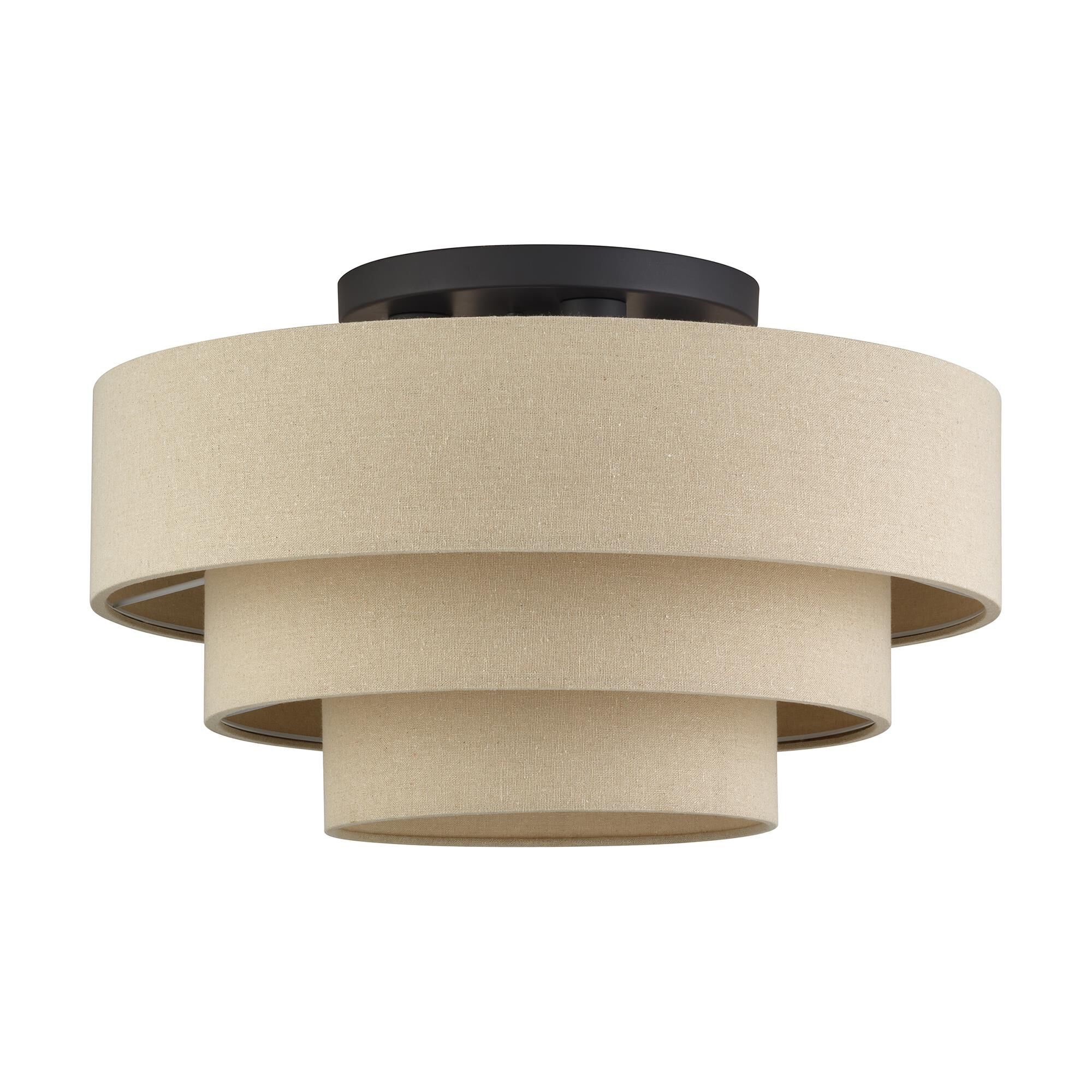 Bellingham 21 Inch Semi Flush Mount by Livex Lighting