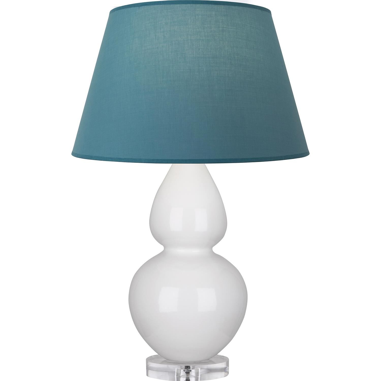 Shown in Lily finish and Bright Blue and Gray shade and Lucite accent