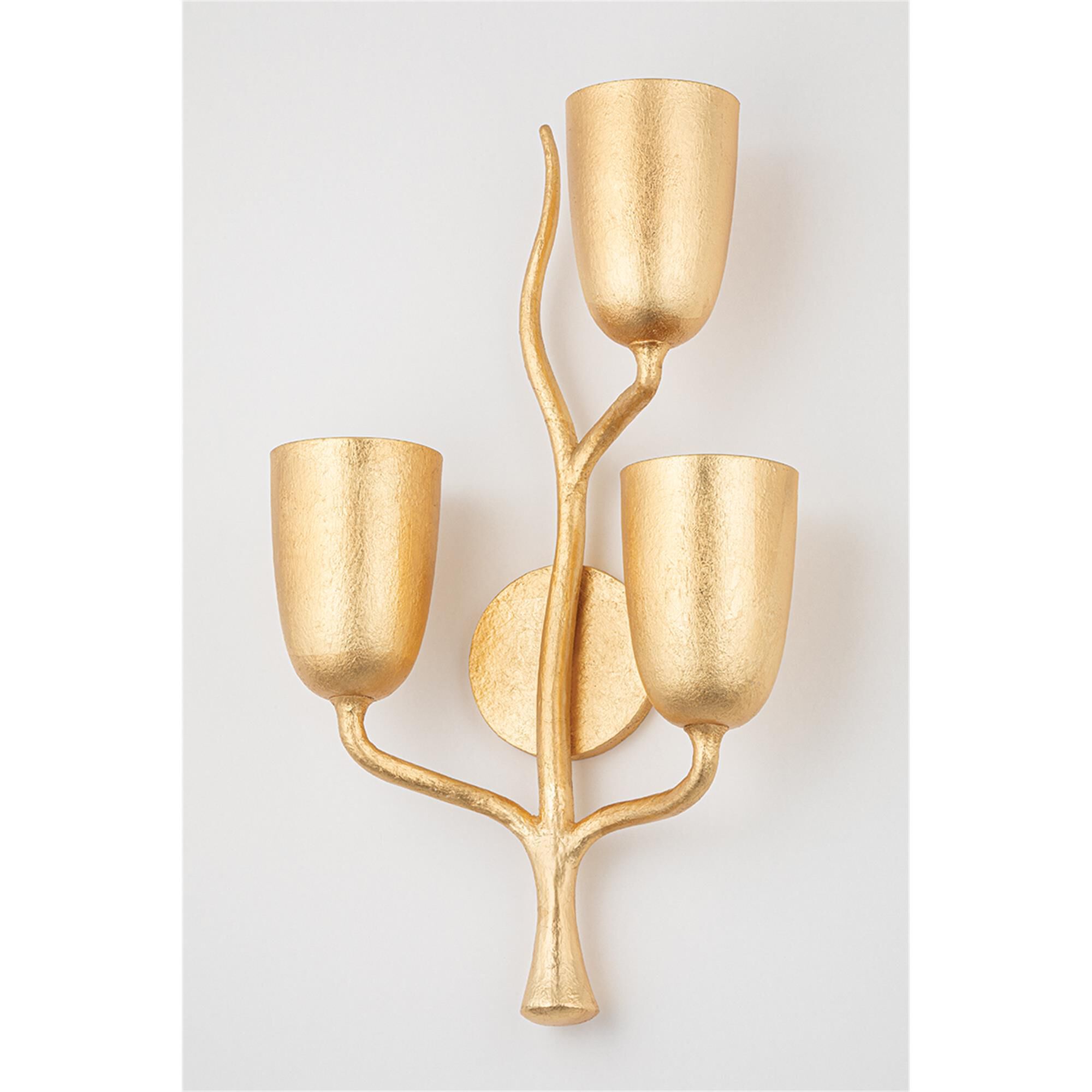 Vine Large 3 Light Wall Sconce,