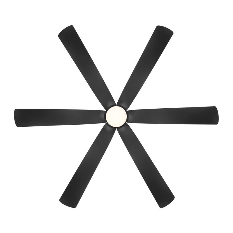 Brisano 65 Inch Flush Mount Fan with Light Kit by Minka Aire