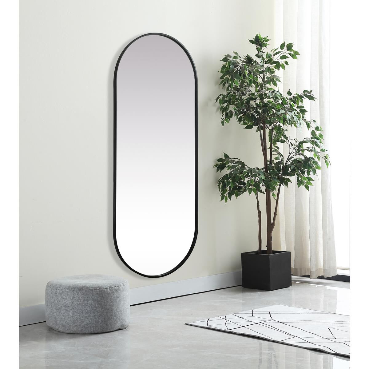 Shown in Black finish