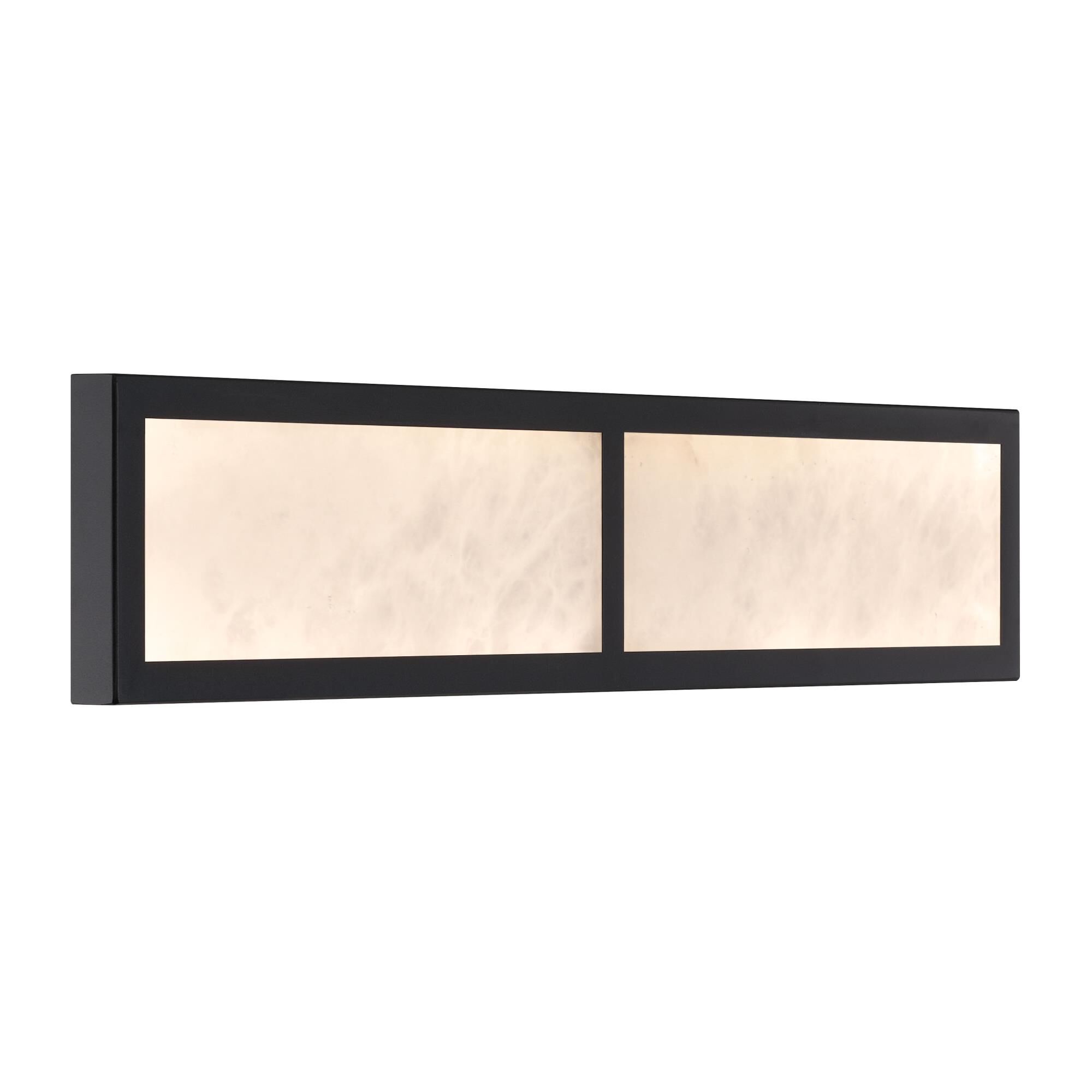 Shown in Sand Coal finish and White glass and Alabaster Stone shade