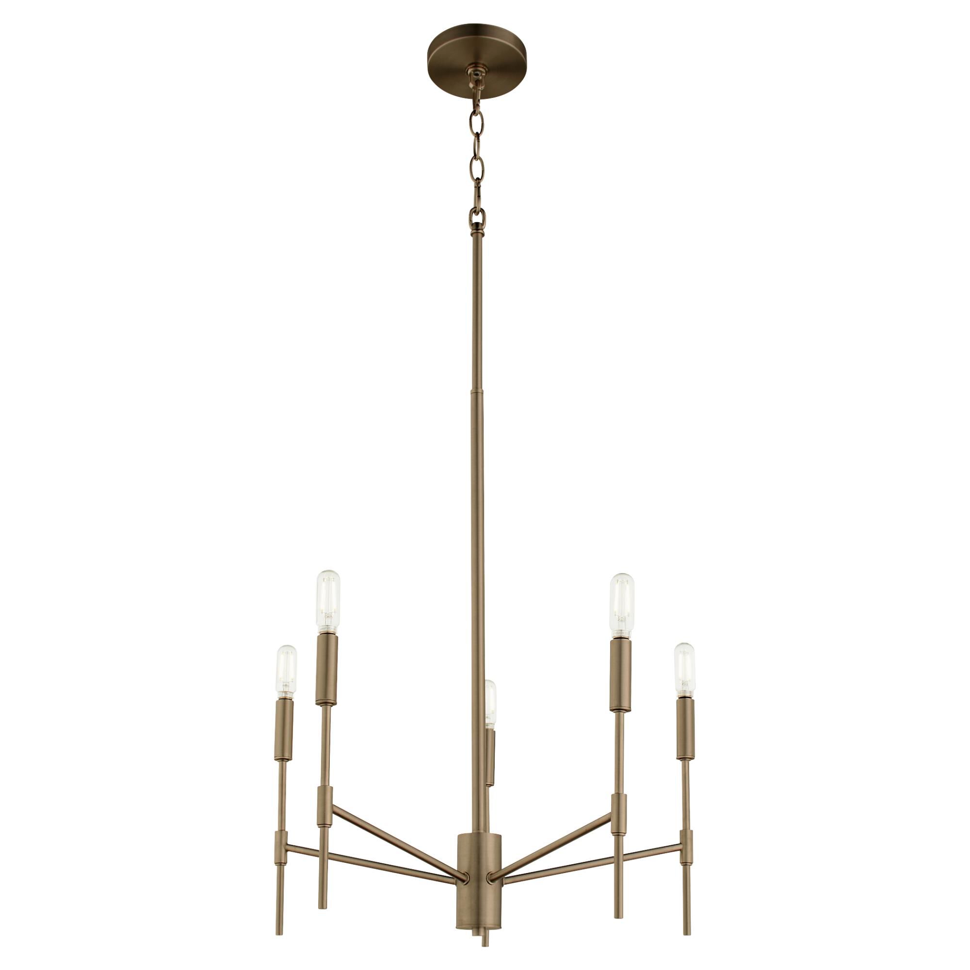 Hamilton 23 Inch 5 Light Chandelier by Quorum International