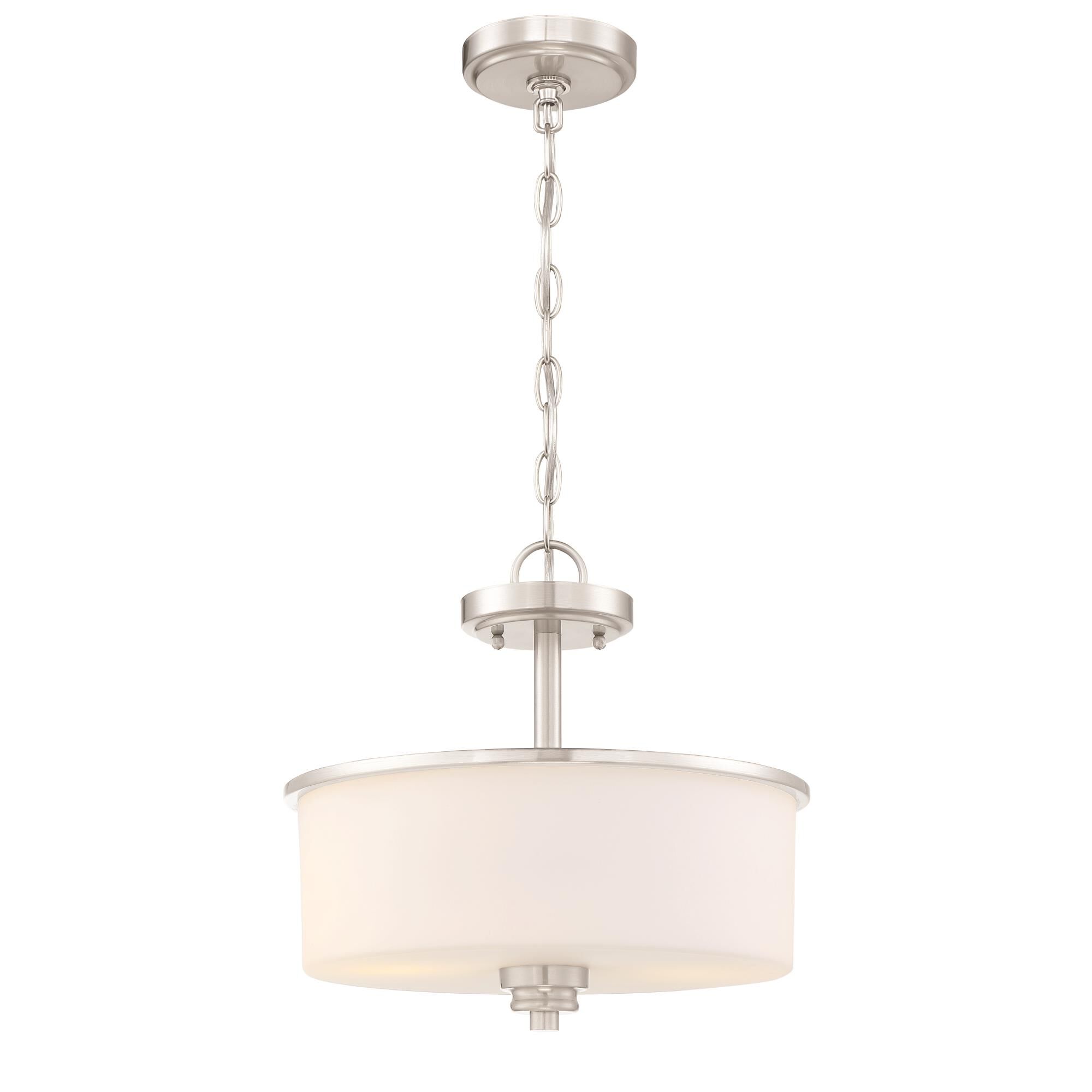 Bolden 13 Inch 2 Light Semi Flush Mount by Craftmade