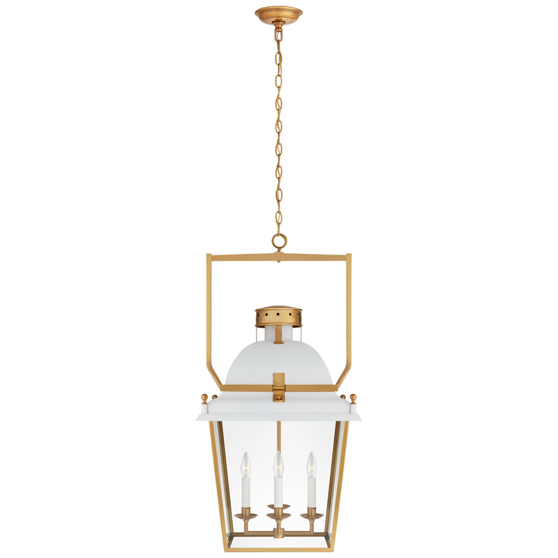 Chapman & Myers Coventry 19 Inch Cage Pendant by Visual Comfort Signature Collection