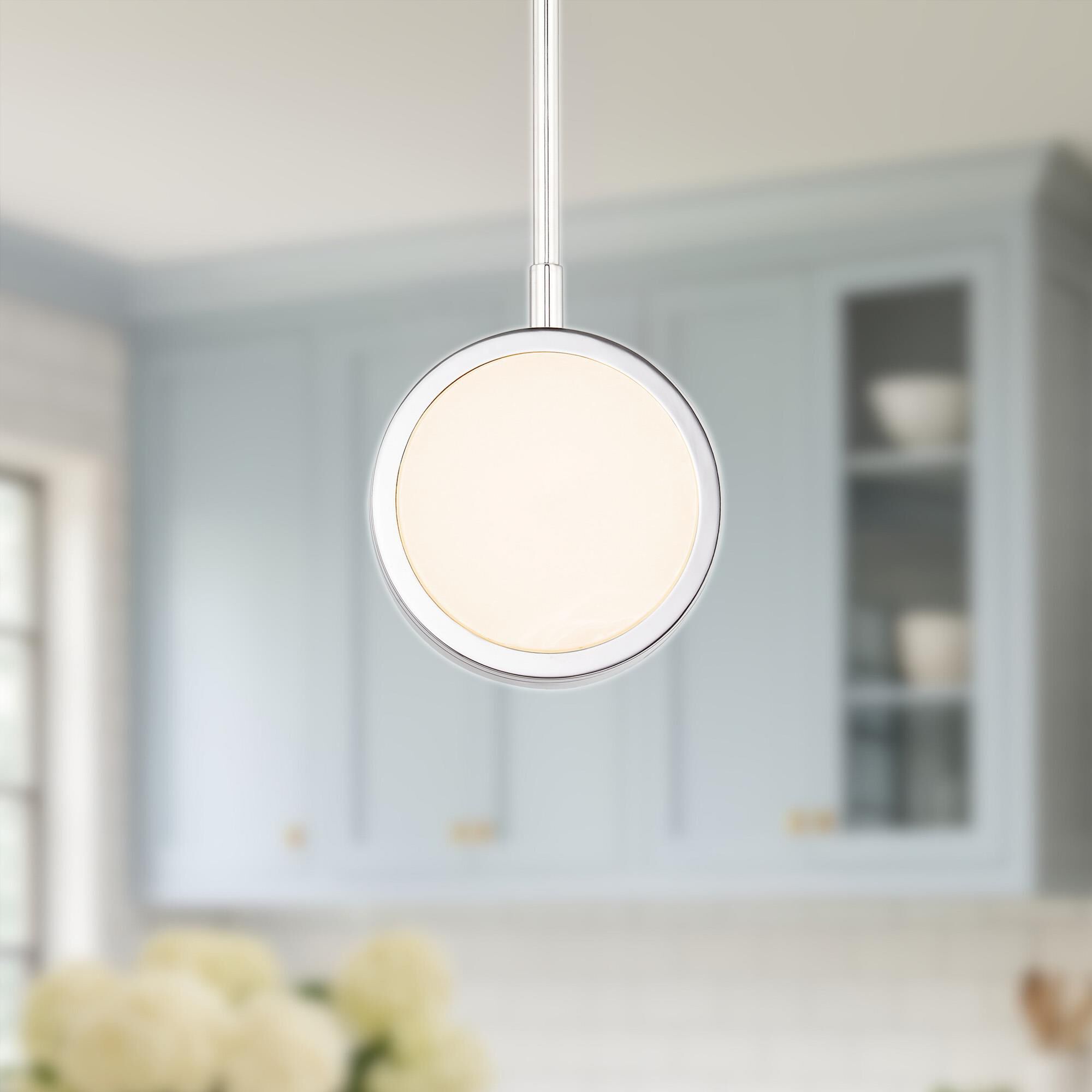 Alan Pepin Blanco 6 Inch Mini Pendant by Alora Lighting