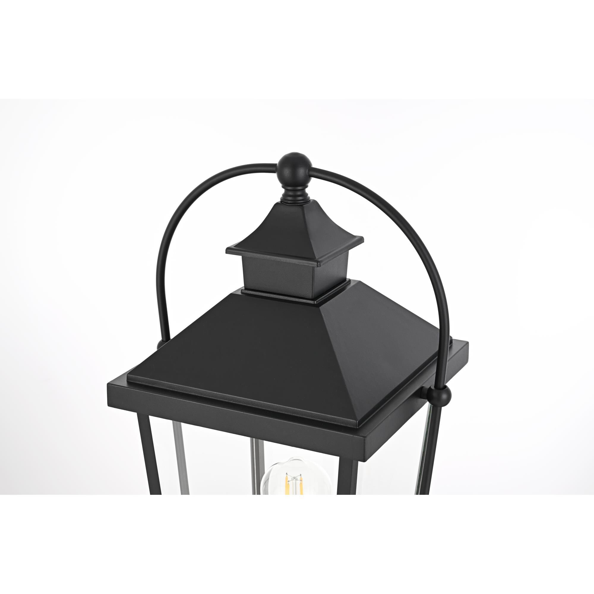 Luz 23 Inch Outdoor Post Lamp by Elegant Lighting