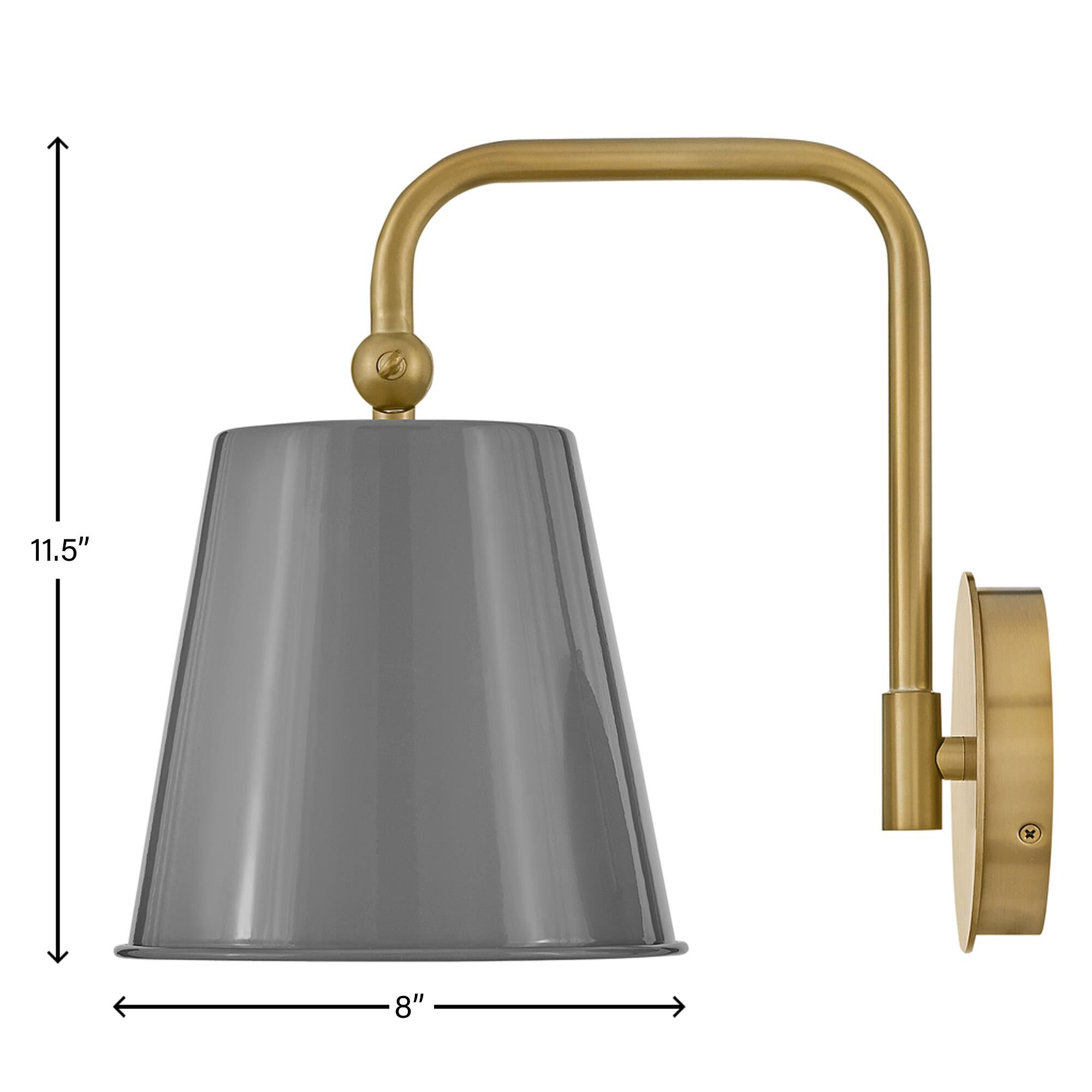 Shown in French Gray finish