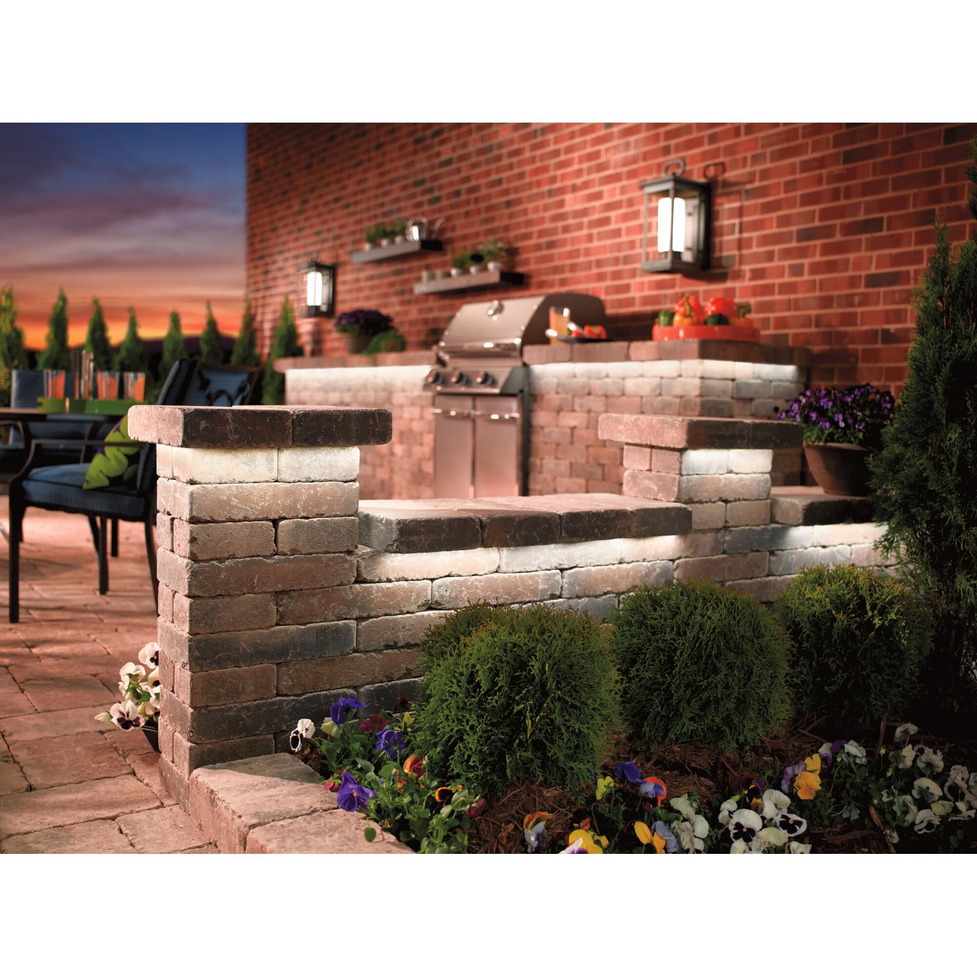 Shown in Rubbed Bronze finish and Satin Etched Cased Opal glass