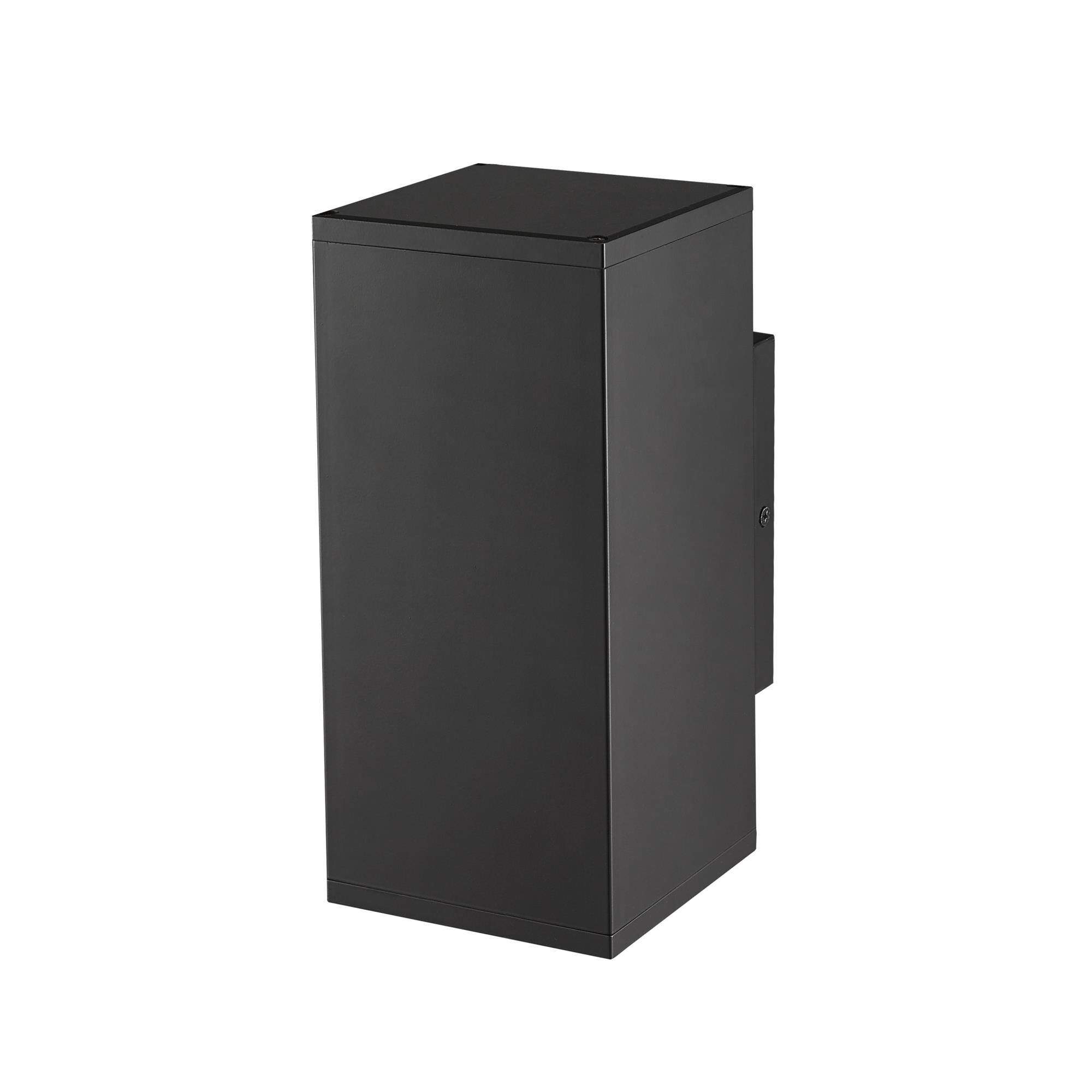 Shown in Powder Coated Black finish and Frosted glass