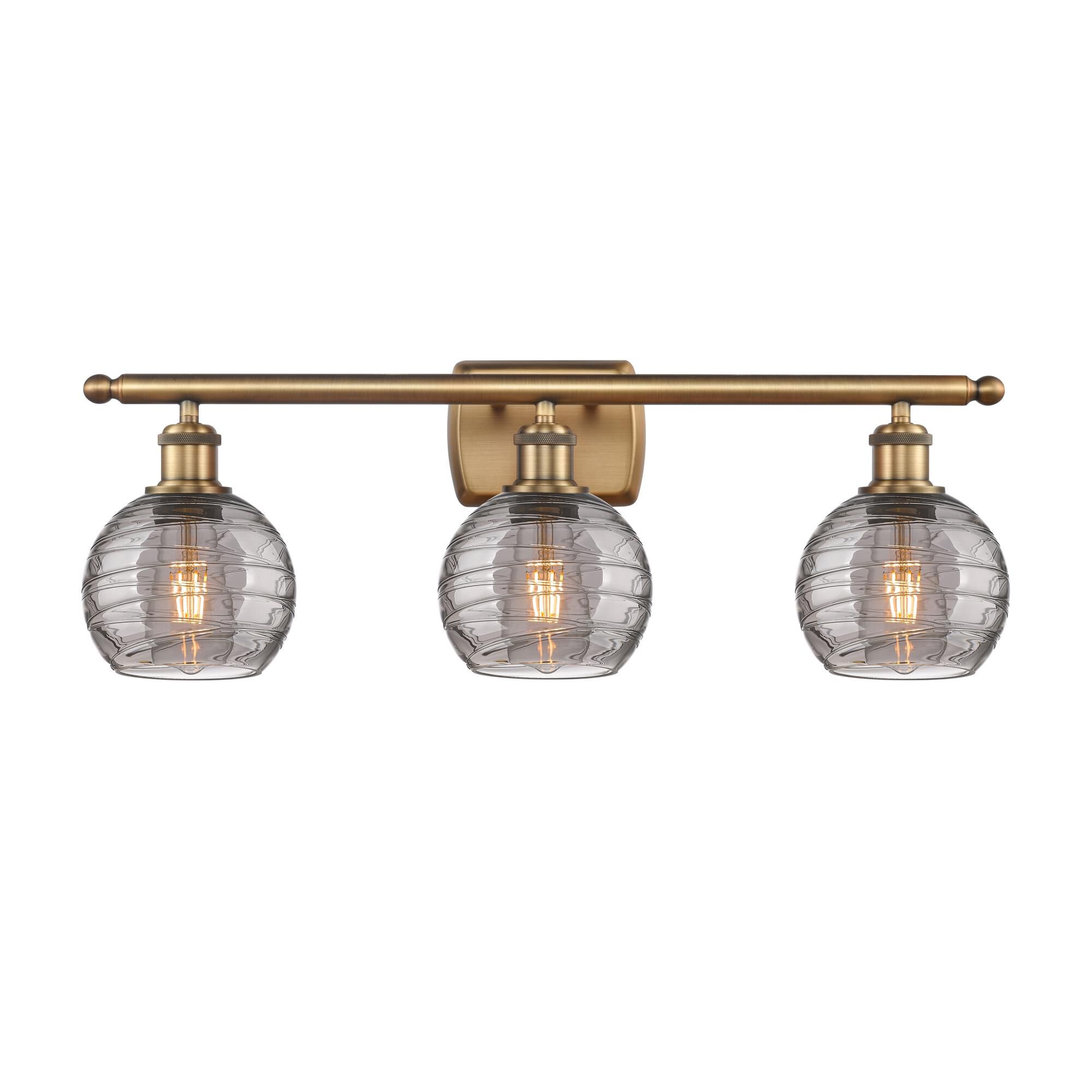 Bruno Marashlian Athens Deco Swirl 26 Inch Bath Vanity Light by Innovations Lighting