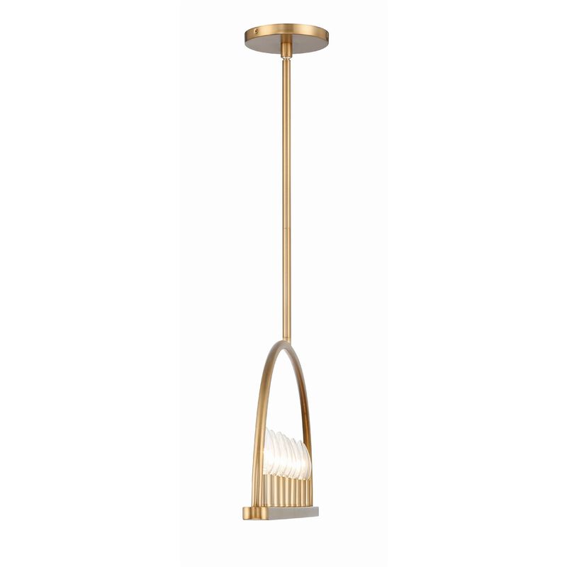 Abbott 42 Inch Linear Chandelier by Crystorama