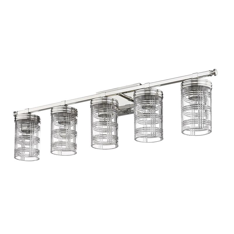Archer 38 Inch 5 Light Bath Vanity Light by Z-Lite
