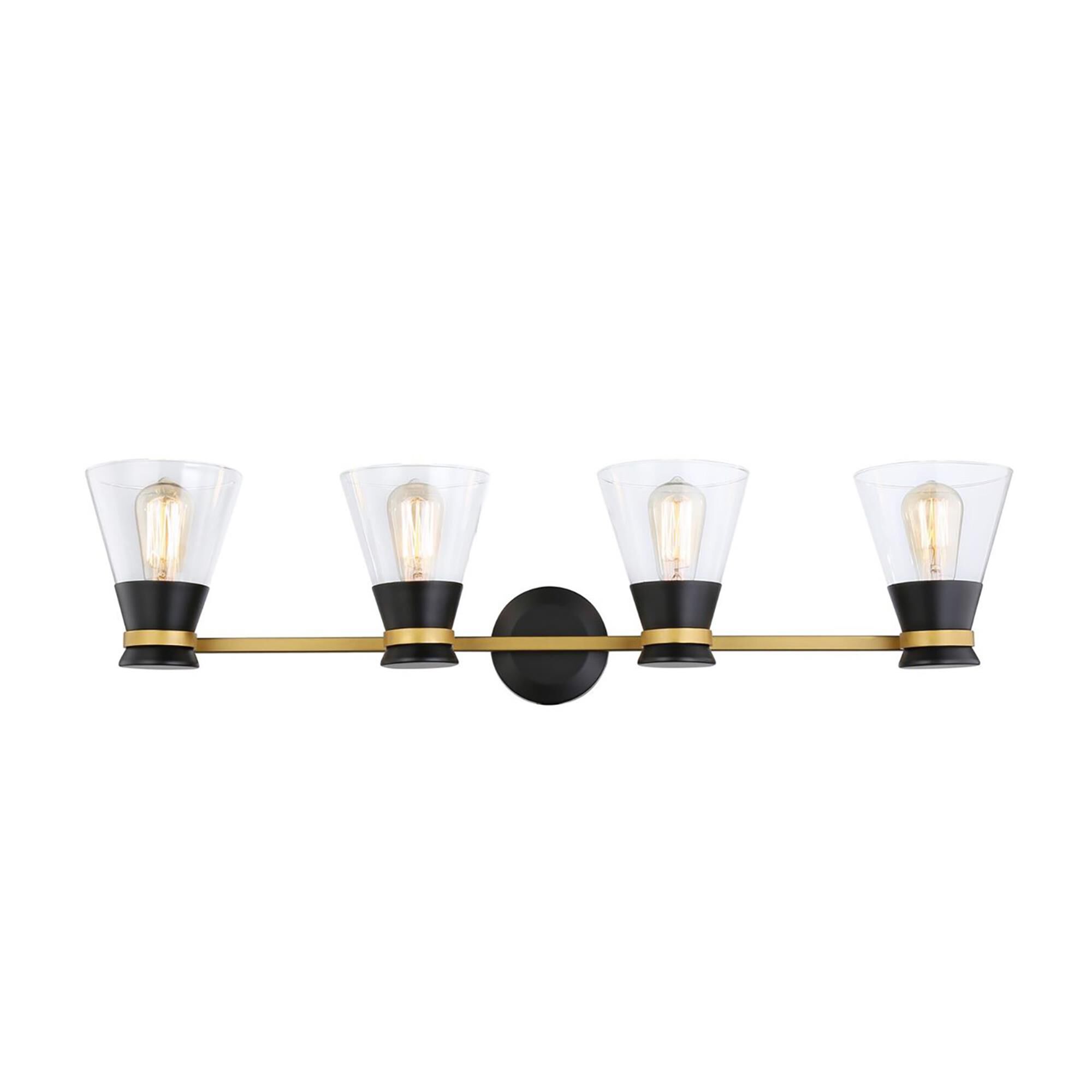 Kevin Kraemer Kanata 36 Inch 4 Light Bath Vanity Light,