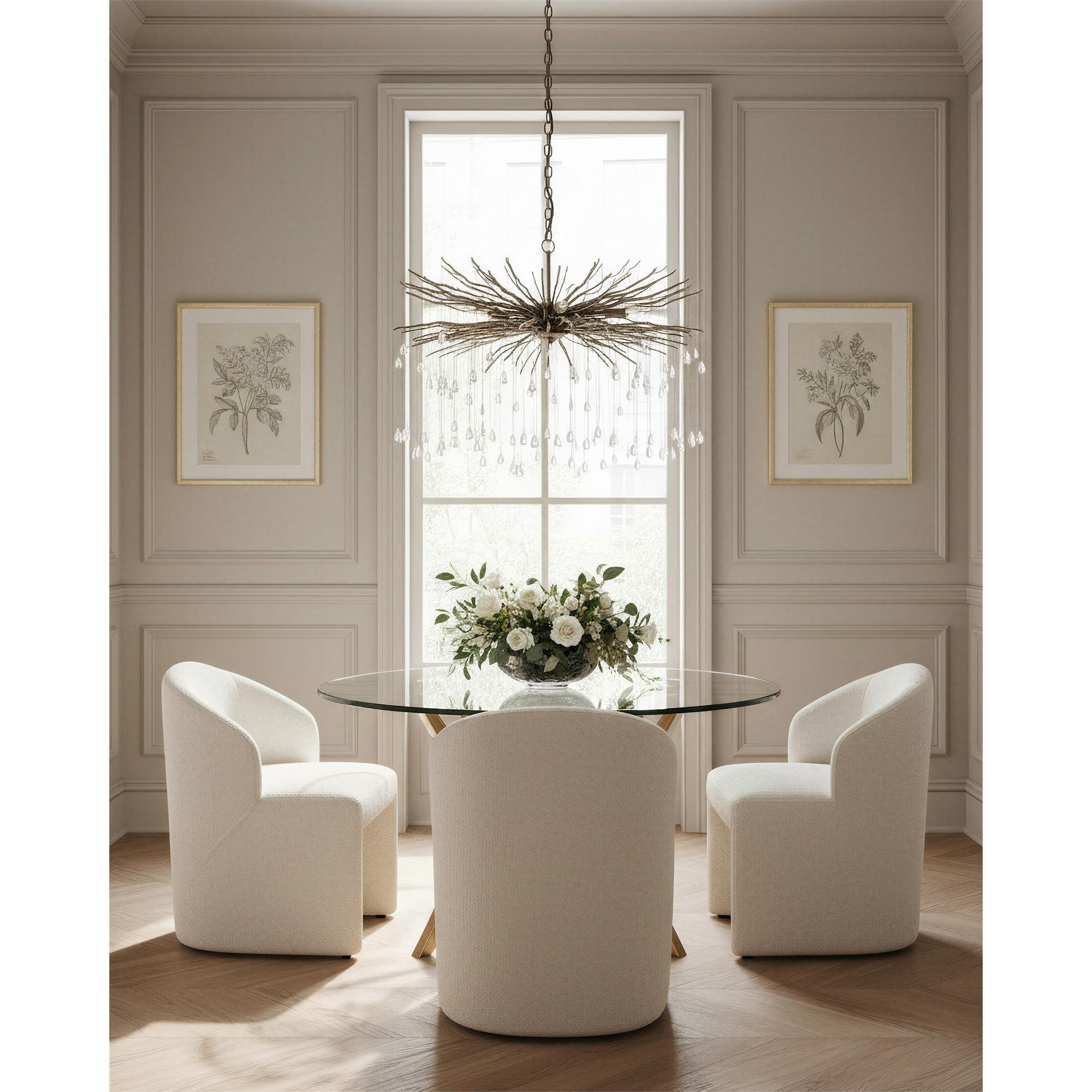 Fen 38 Inch Chandelier,