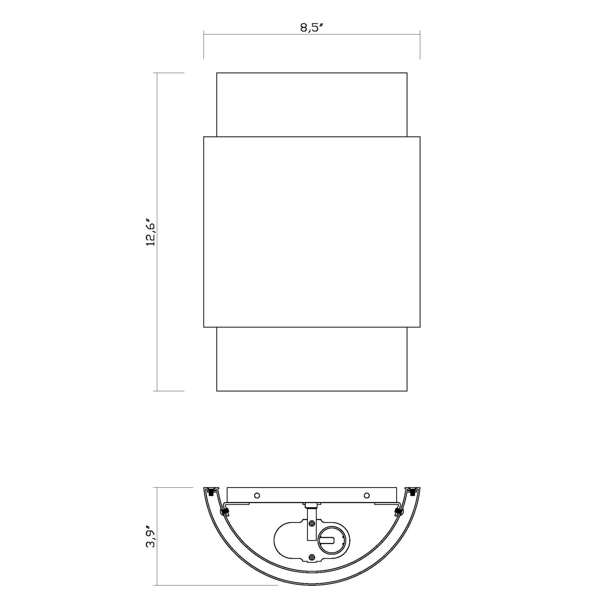 Harlech 12 Inch Wall Sconce by Z-Lite