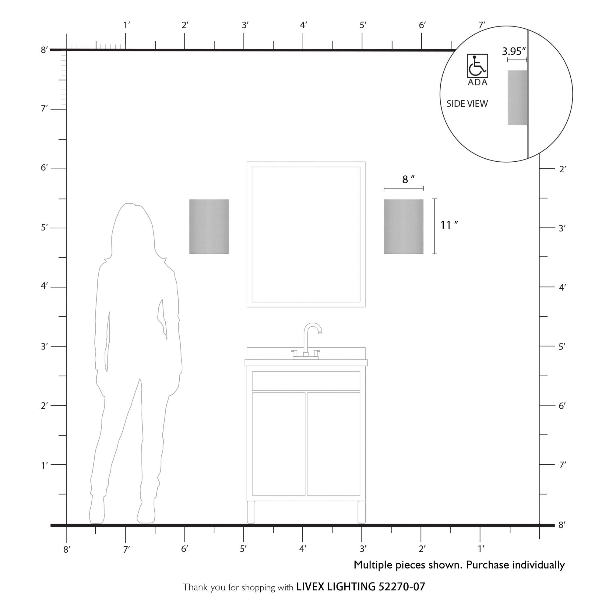 Shown in Bronze finish and Hand Crafted Parchment Color Hardback Fabric with White Color Inside shade