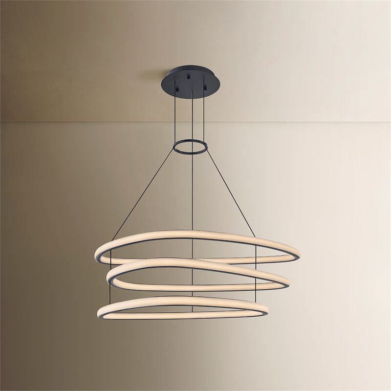 Celestia 30 Inch Chandelier by Sonneman