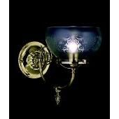 Shown in Polished Brass finish and Acid Etched glass and Etched Glass shade