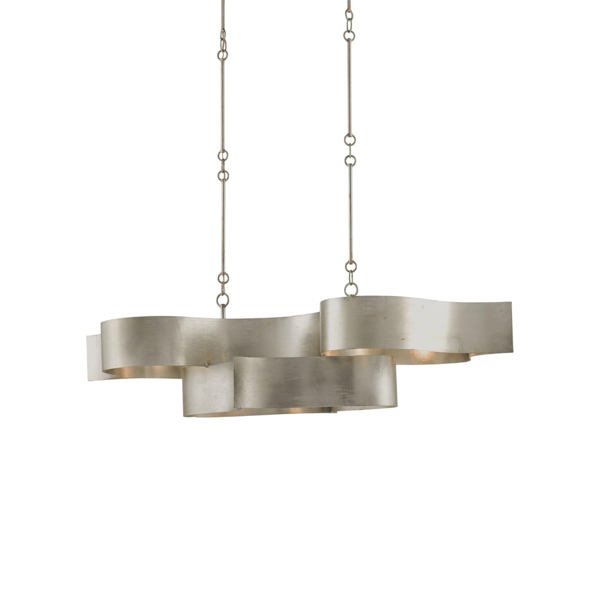 Grand Lotus 50 Inch 6 Light Linear Suspension Light,