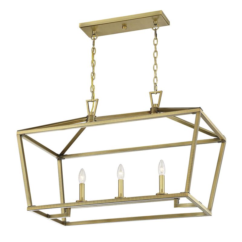 Townsend Small Linear Chandelier by Savoy House