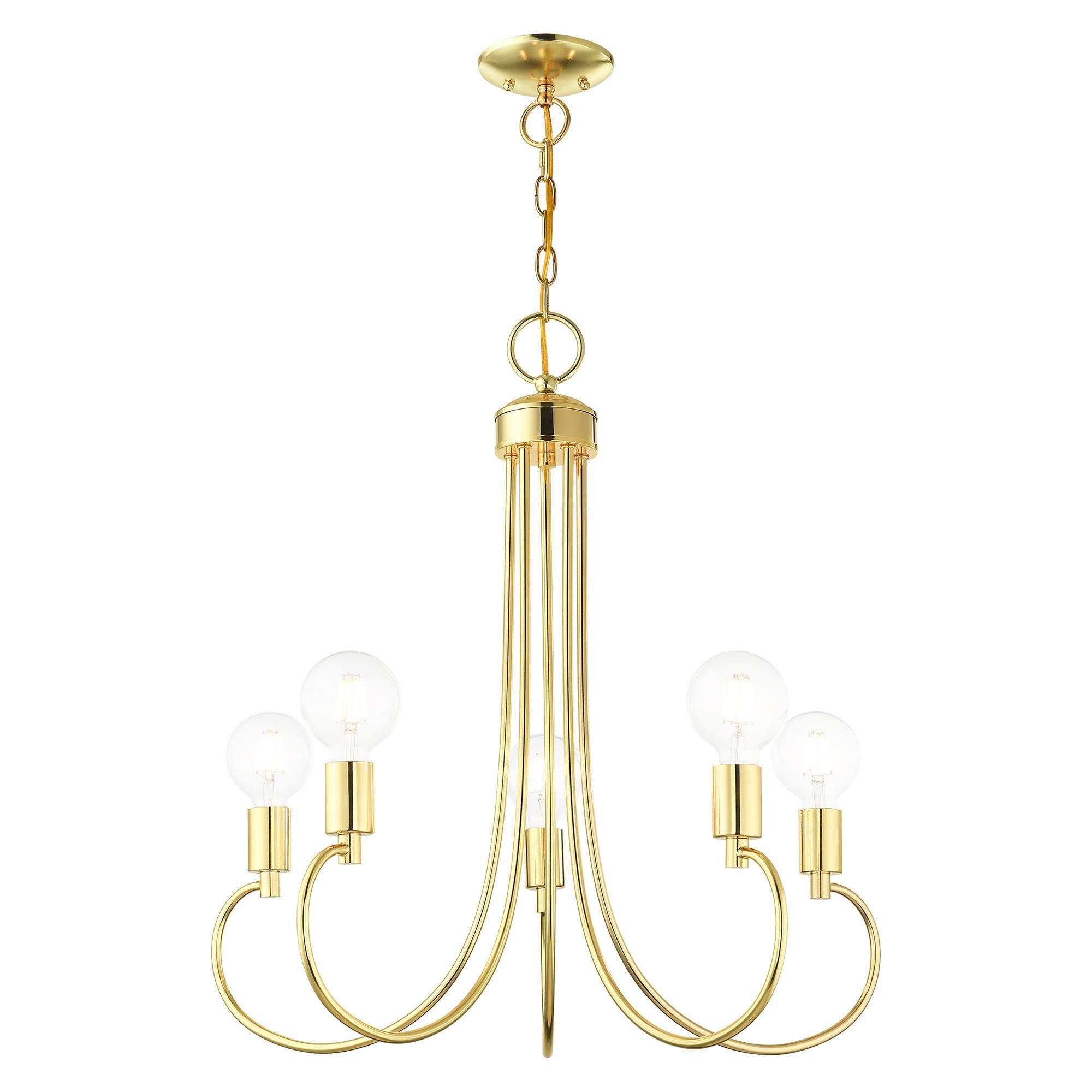 Bari 5 Light Chandelier by Livex Lighting