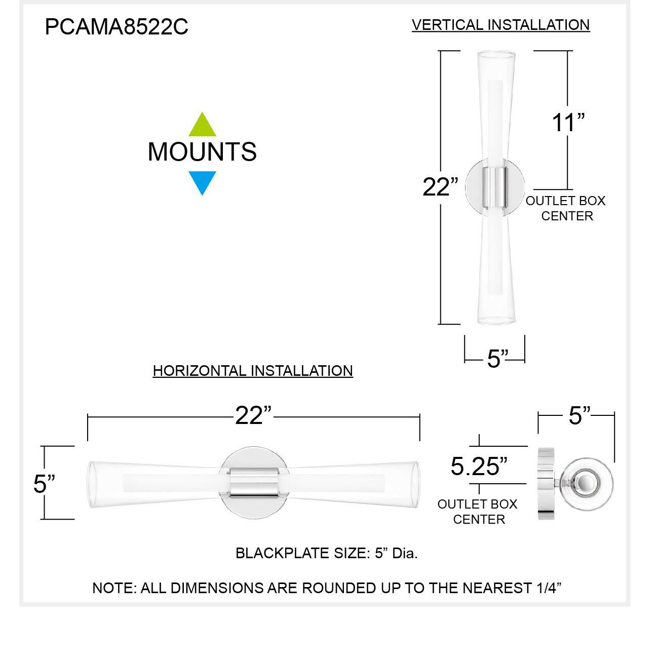 Quoizel Amara 22 Inch LED Bath Vanity Light
