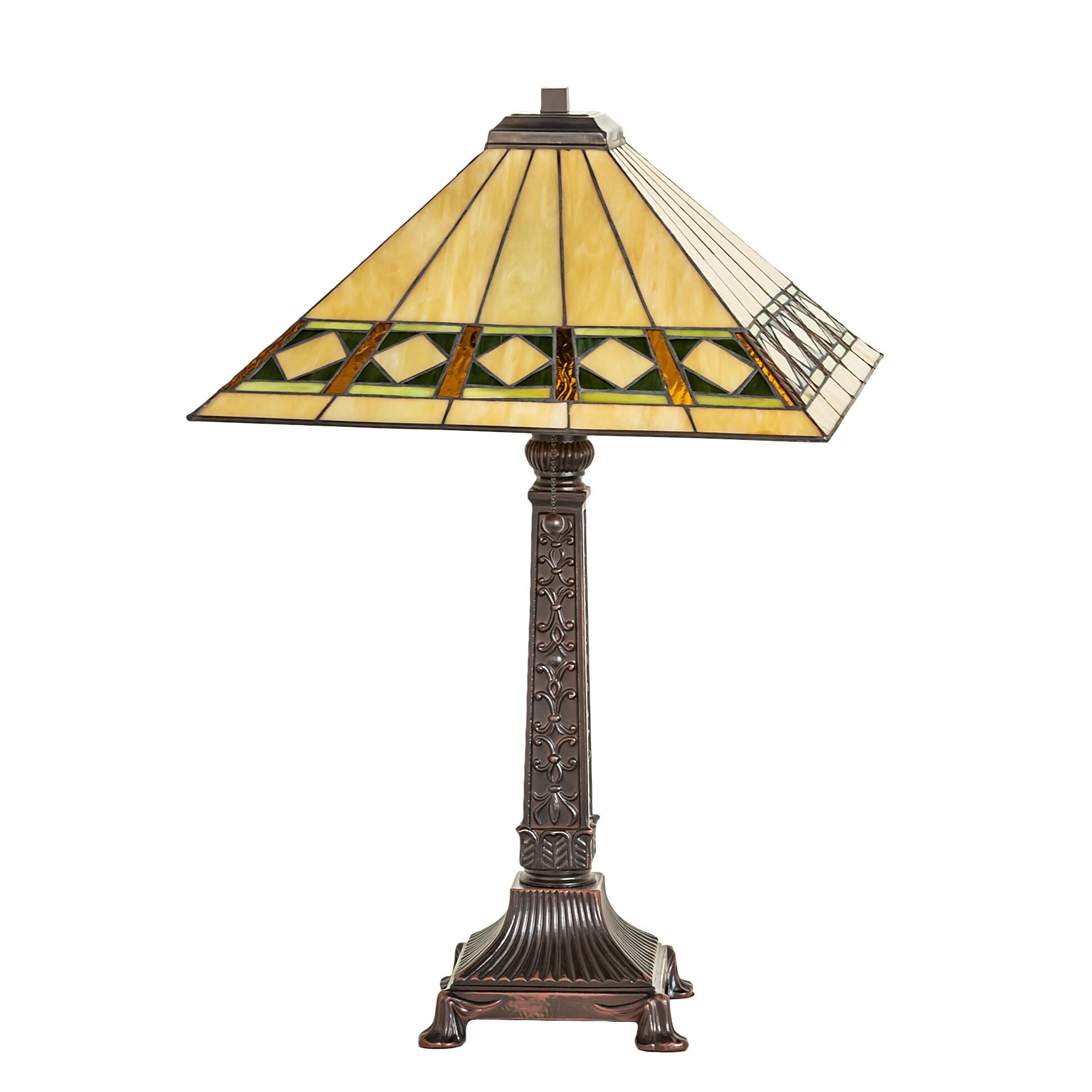 Diamond Band Mission 27 Inch Table Lamp by Meyda Lighting