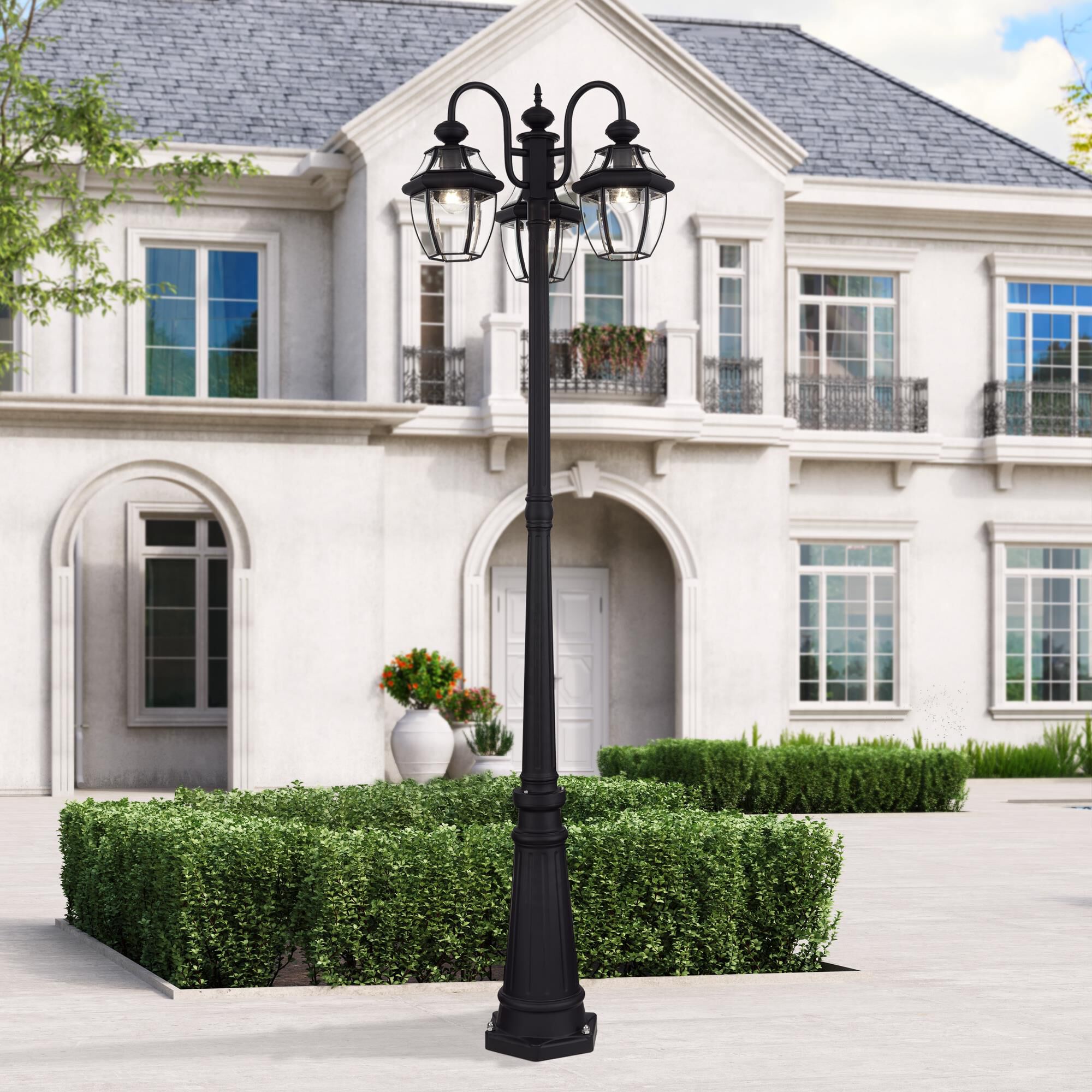 Monterey 80 Inch Outdoor Post Lamp by Livex Lighting