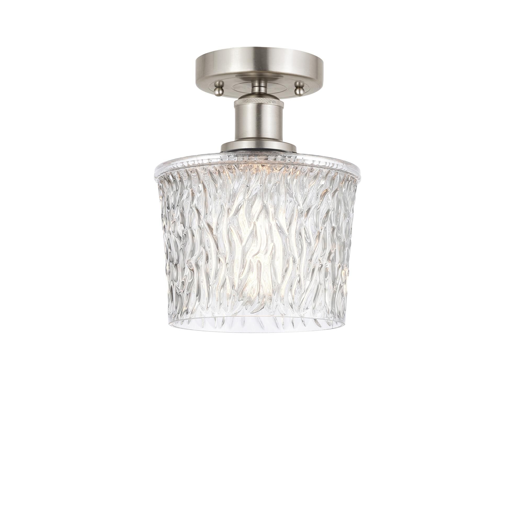 Bruno Marashlian Niagra 6 Inch 1 Light Semi Flush Mount by Innovations Lighting
