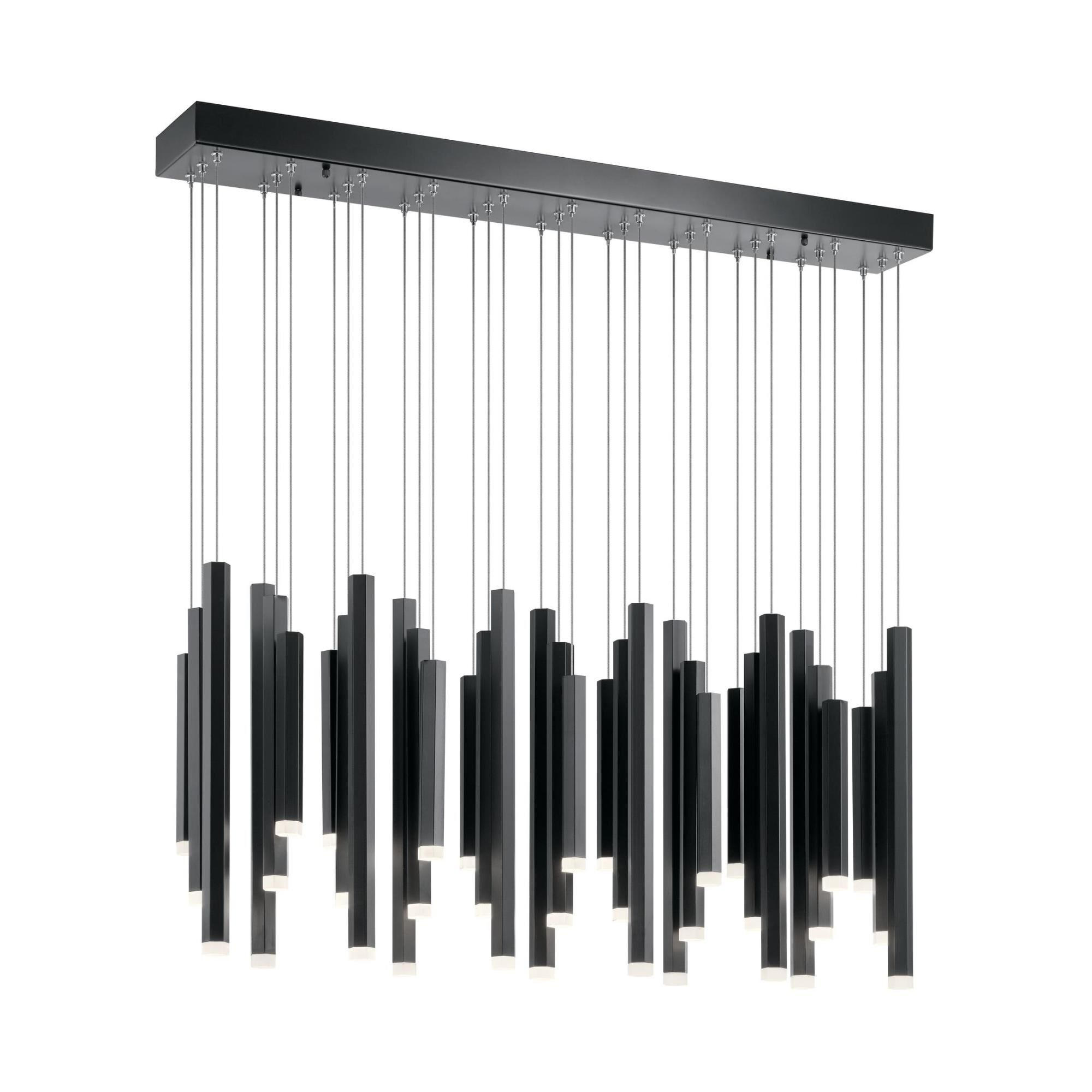 Soho 5 Inch 33 Light LED Linear Suspension Light by Elan Lighting