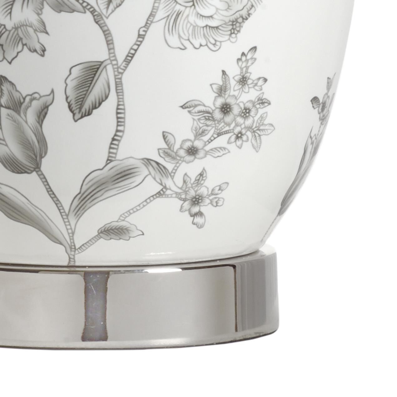 Shown in White - Gray Glaze finish