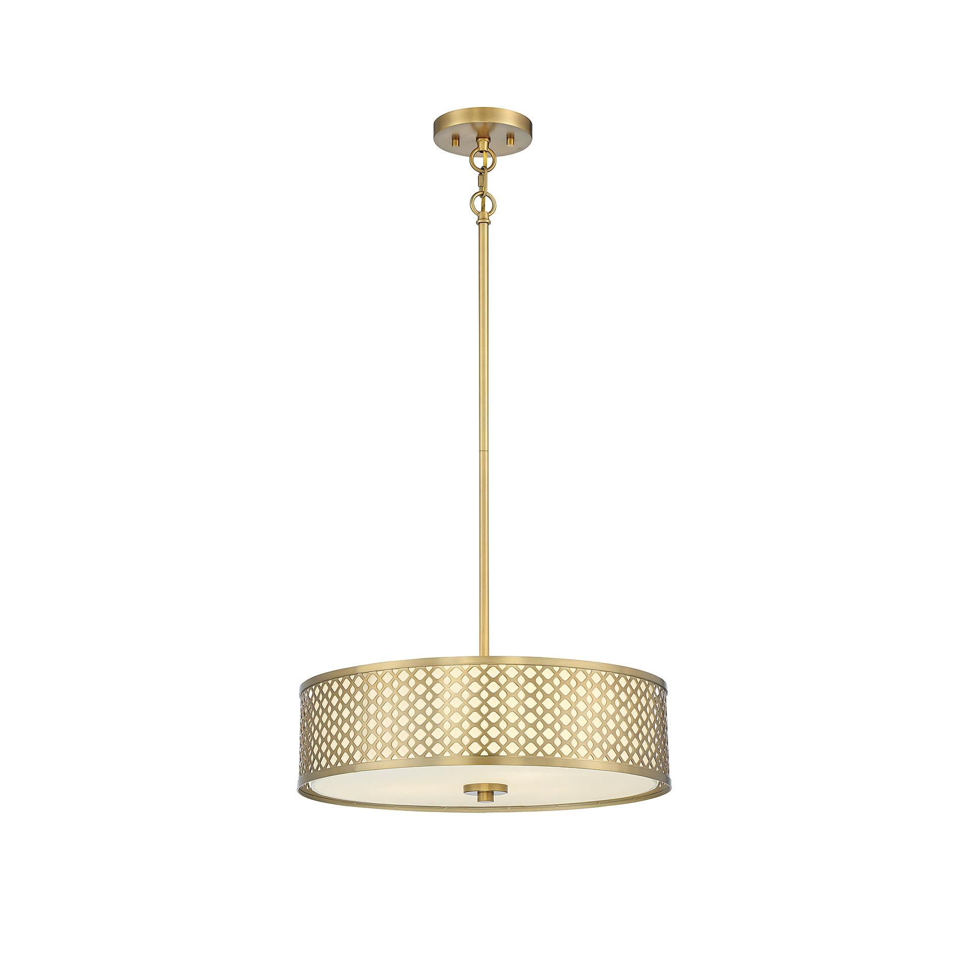 18 Inch LED Large Pendant by Meridian Lighting